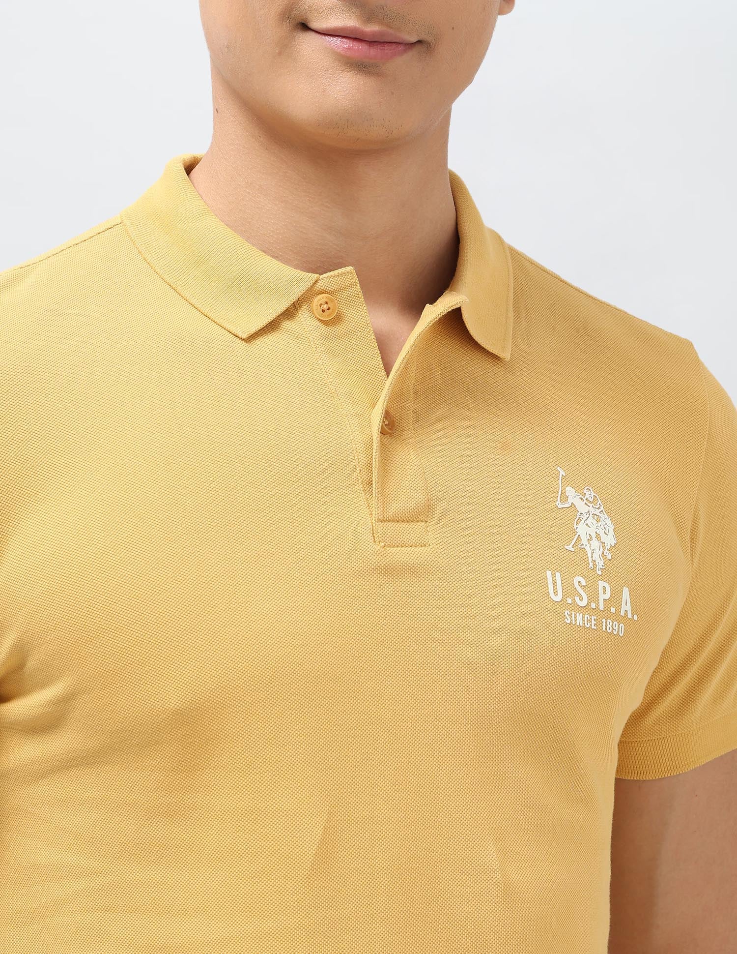 Pure Cotton Muscle Fit Polo Shirt - Image 7