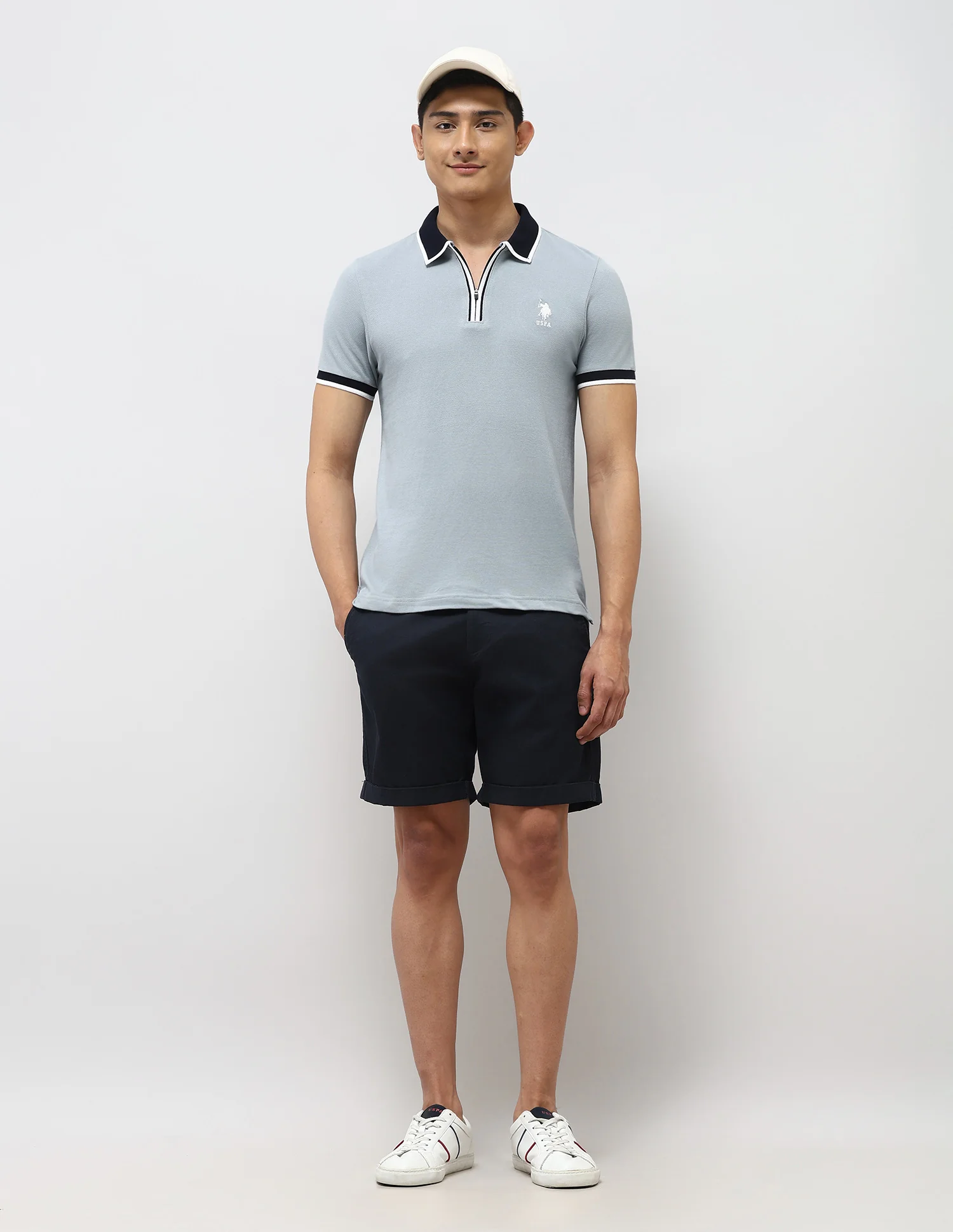 Pure Cotton Muscle Fit Polo Shirt - Image 3