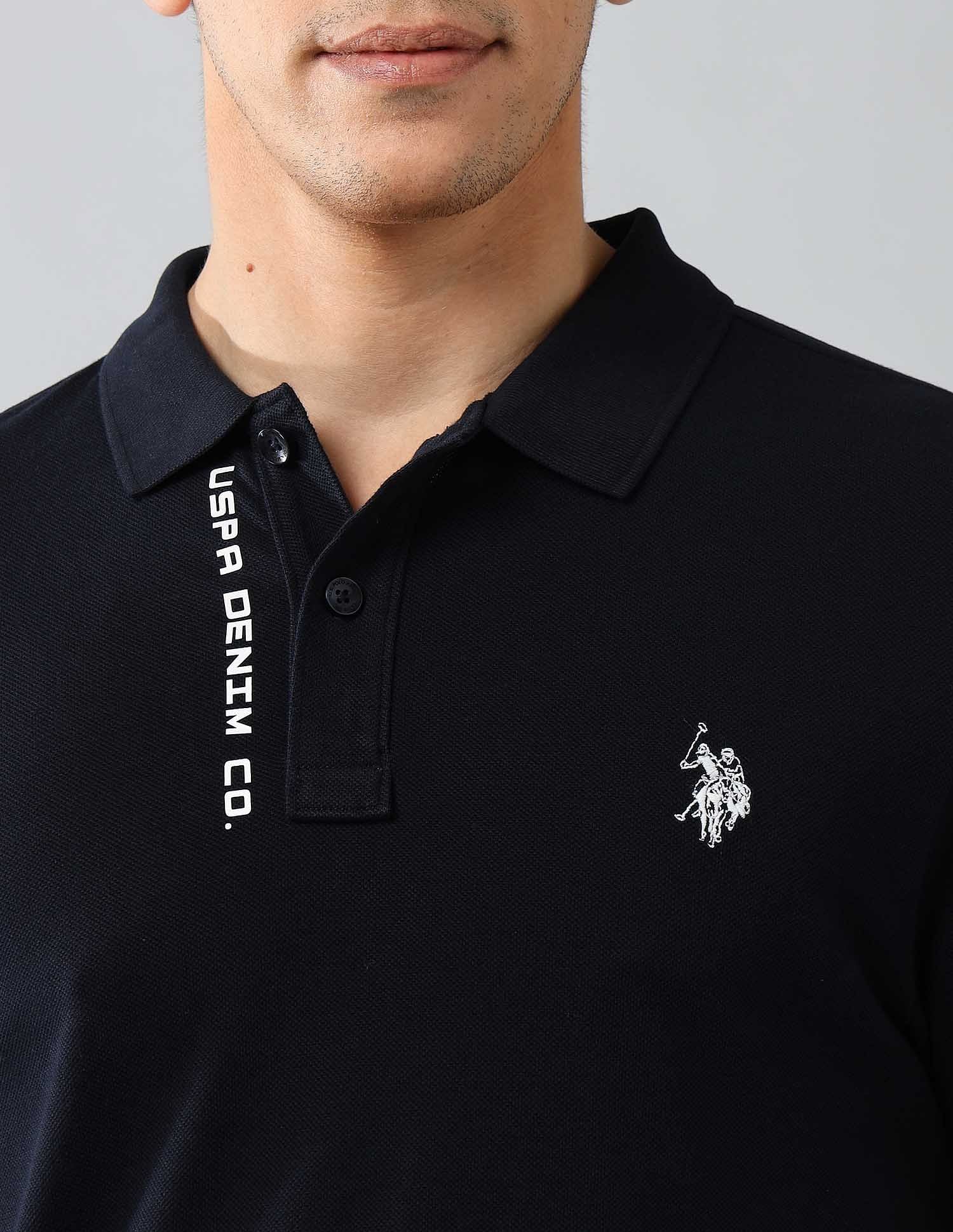 Pure Cotton Muscle Fit Polo Shirt - Image 7