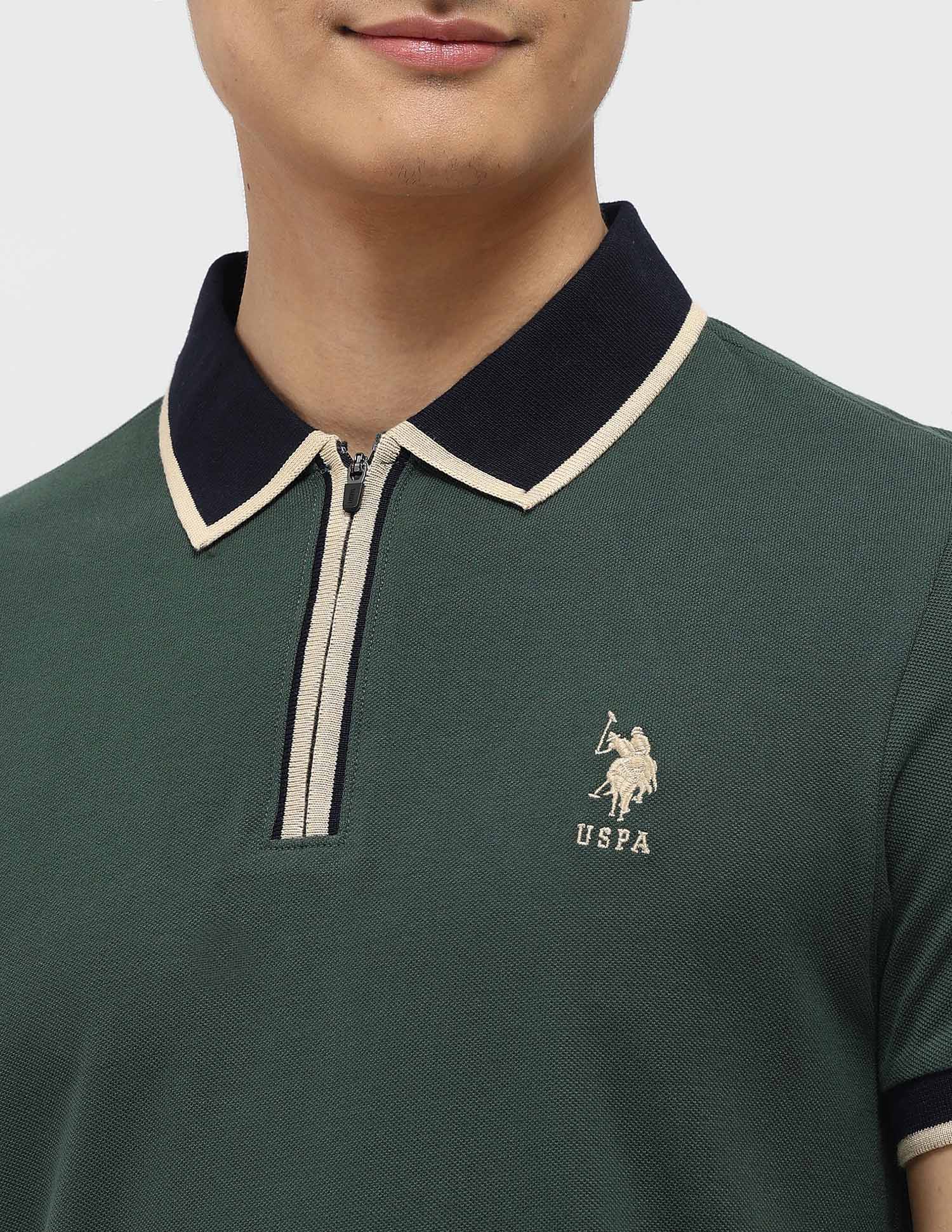 Pure Cotton Muscle Fit Polo Shirt - Image 7