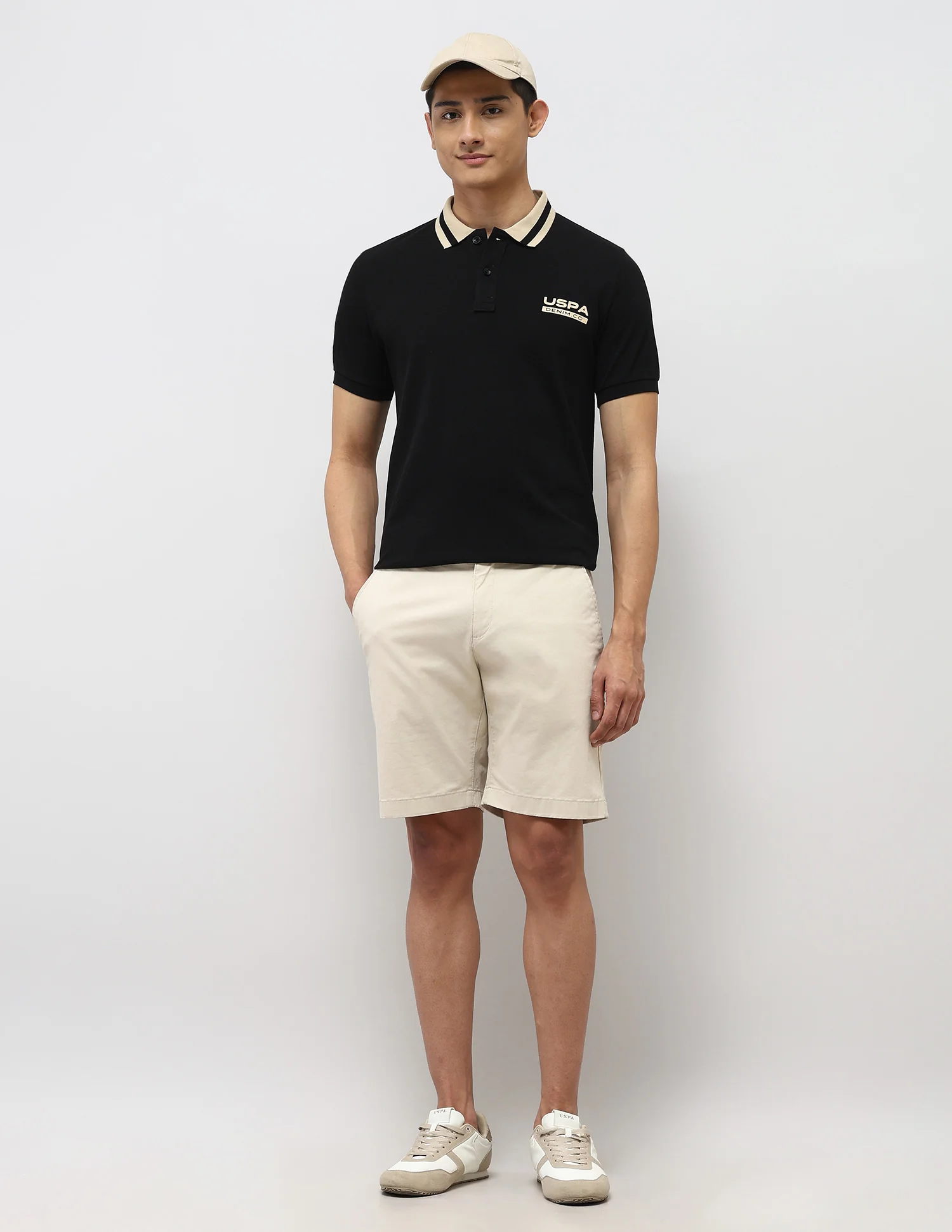 Pure Cotton Muscle Fit Polo Shirt - Image 3