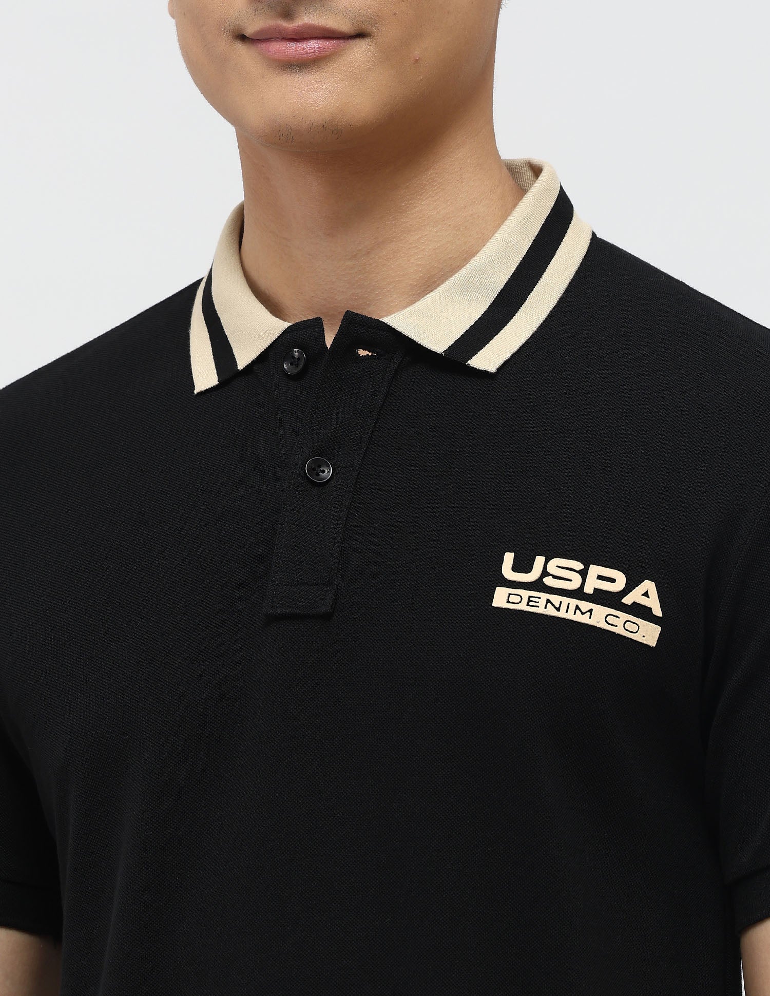 Pure Cotton Muscle Fit Polo Shirt - Image 7