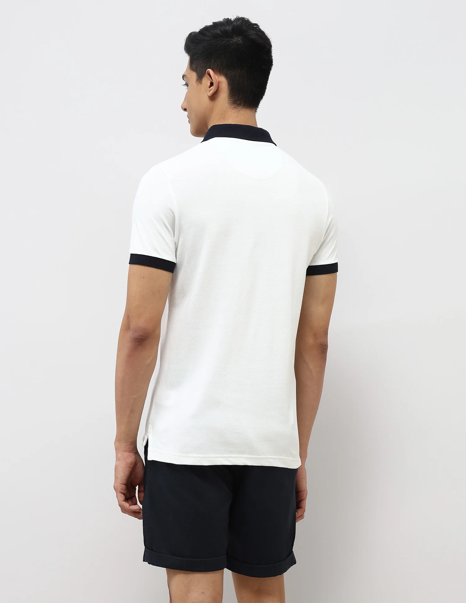 Pure Cotton Muscle Fit Polo Shirt - Image 5