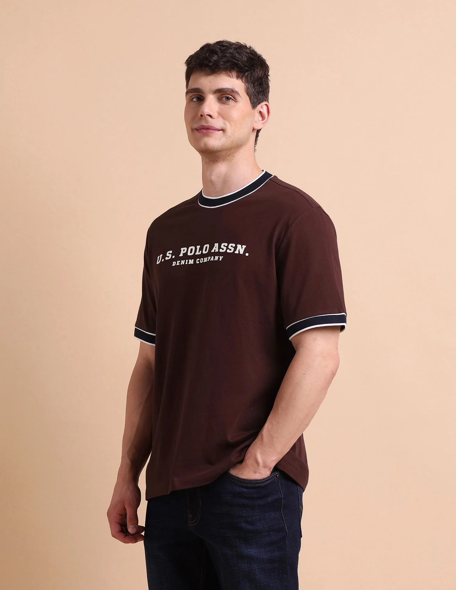 Pure Cotton Muscle Fit T-Shirt - Image 4