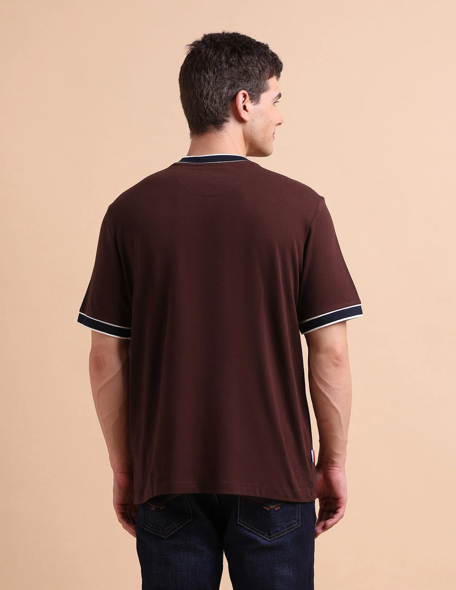 Pure Cotton Muscle Fit T-Shirt - Image 5