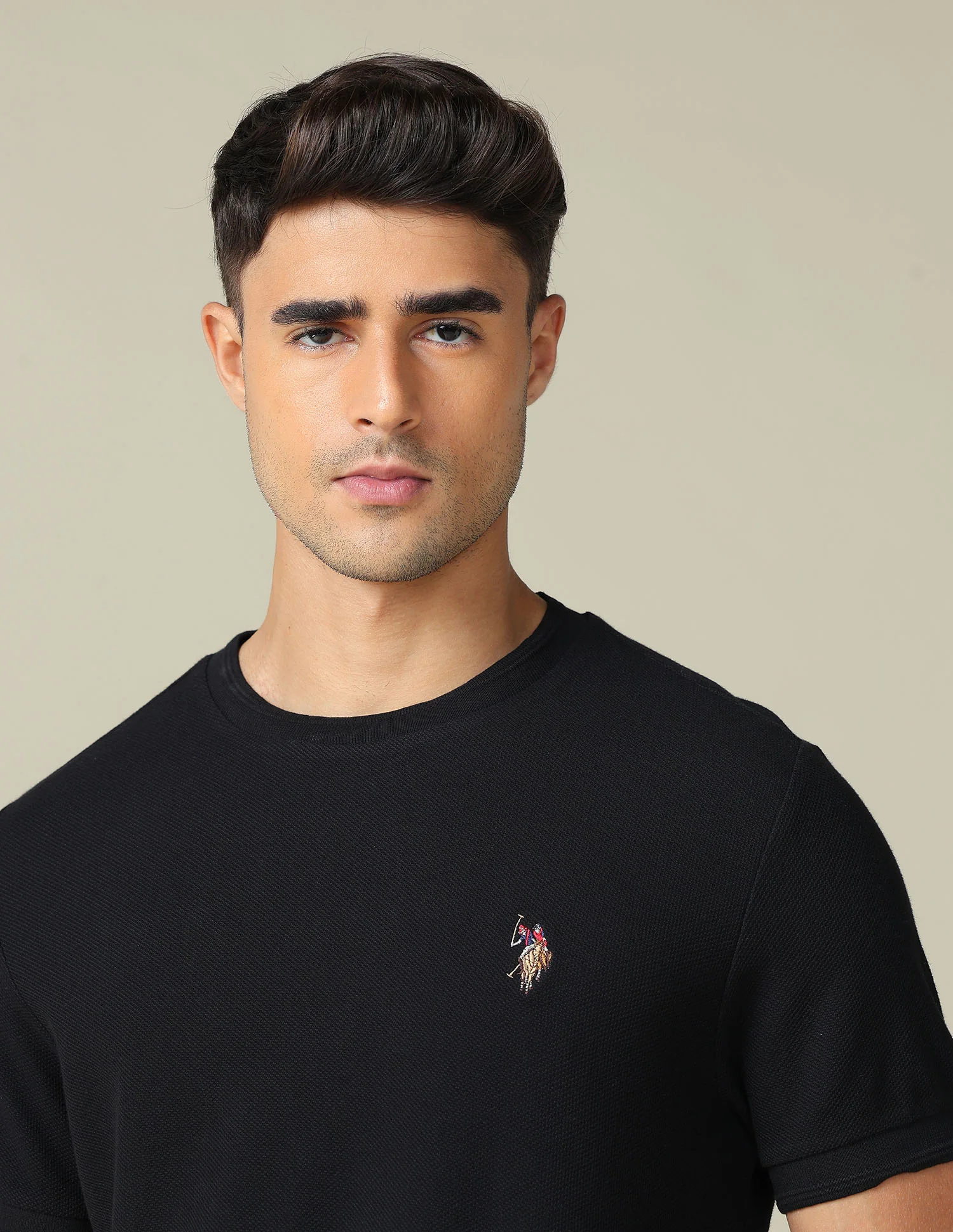 Pure Cotton Muscle Fit T- Shirt - Image 7