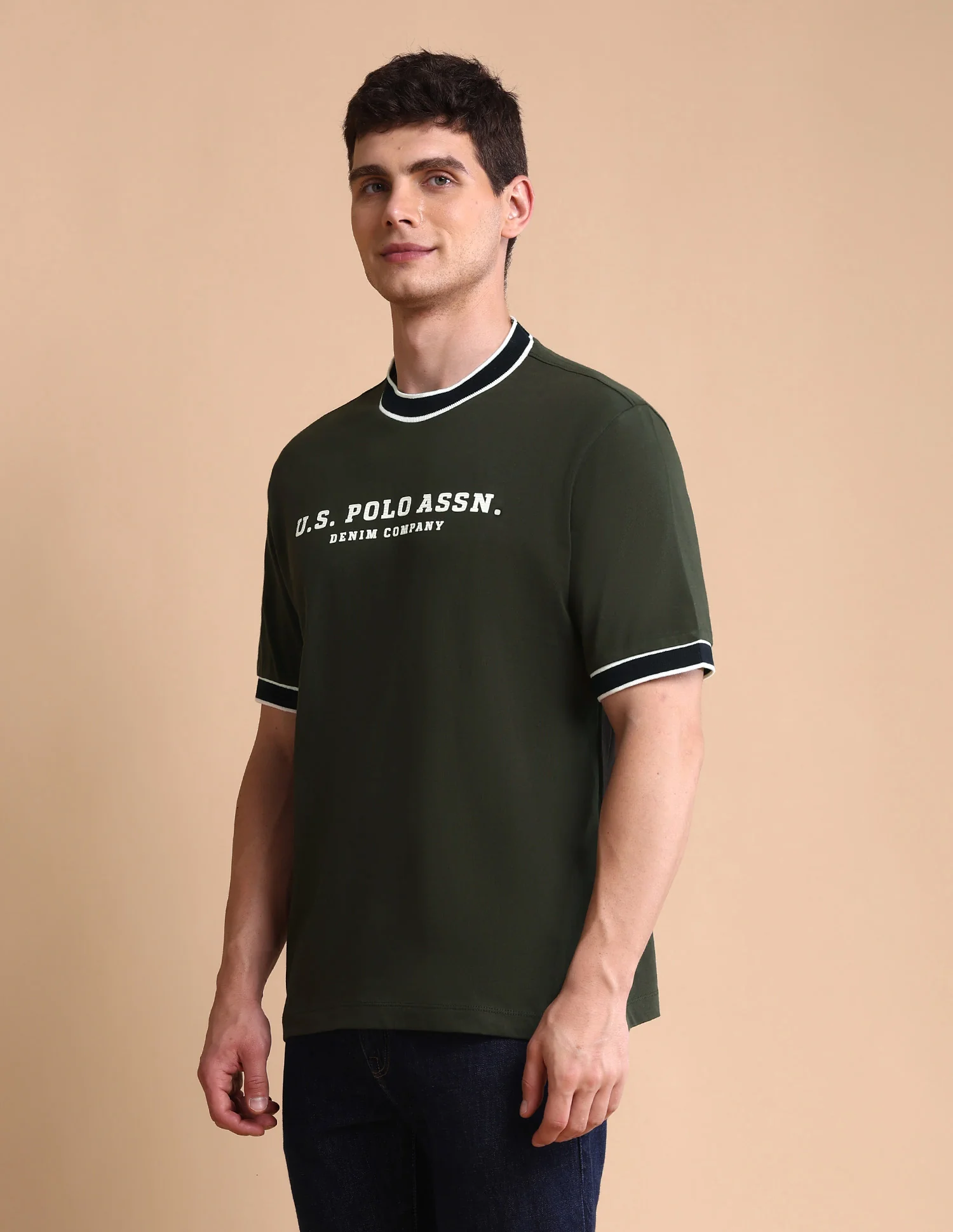 Pure Cotton Muscle Fit T-Shirt - Image 4