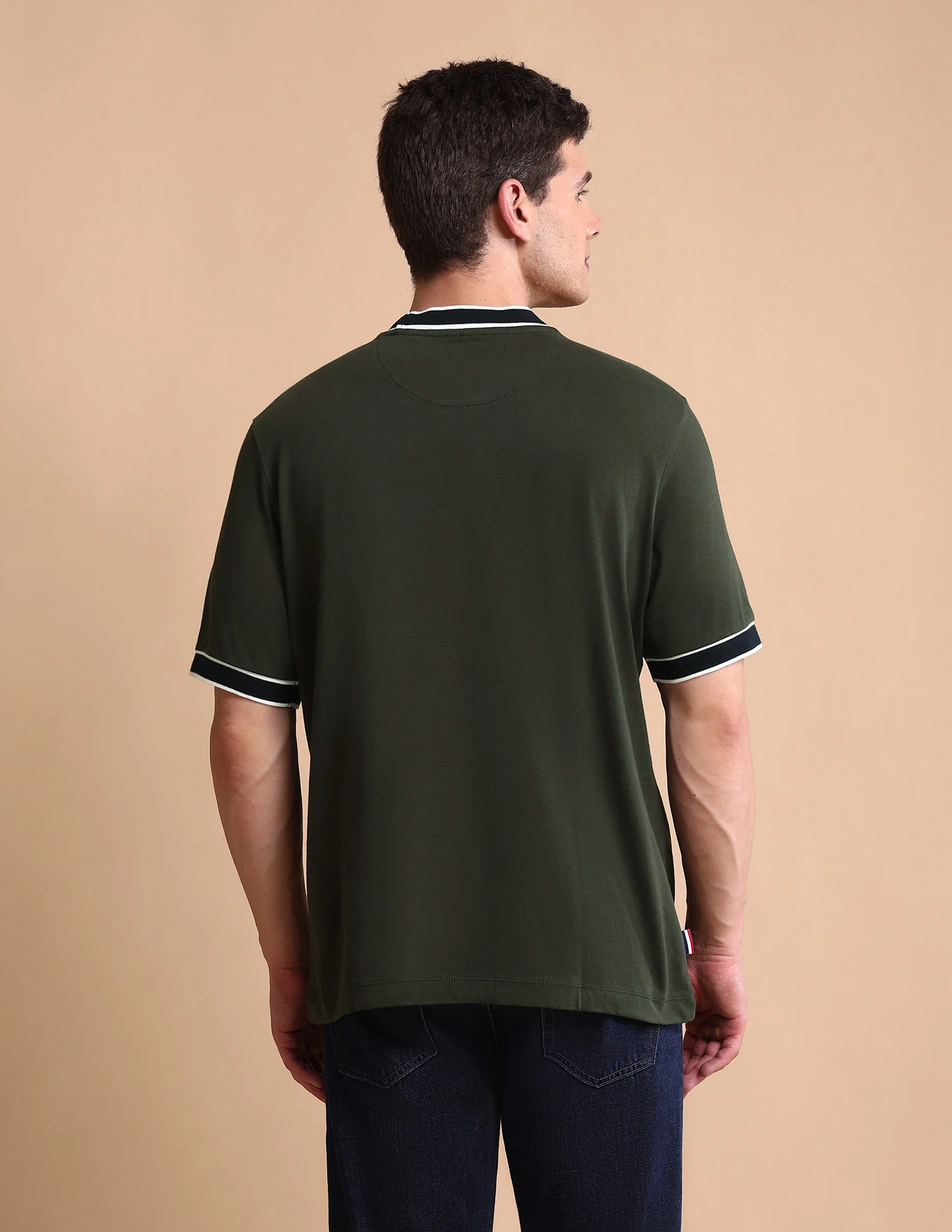 Pure Cotton Muscle Fit T-Shirt - Image 5