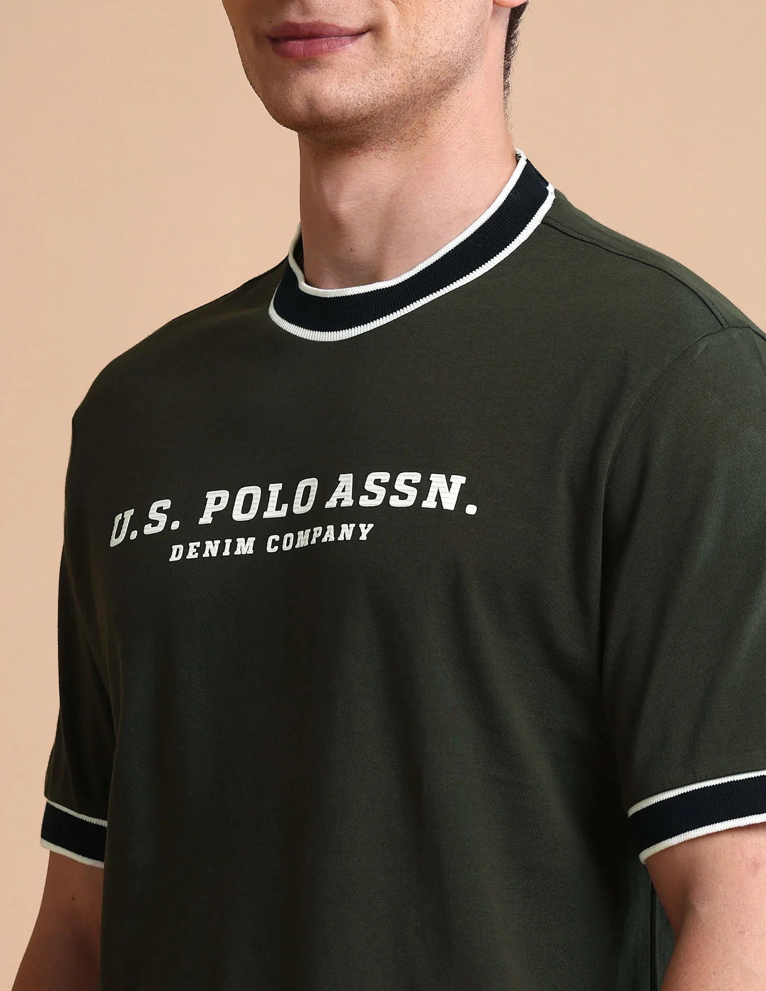 Pure Cotton Muscle Fit T-Shirt - Image 7