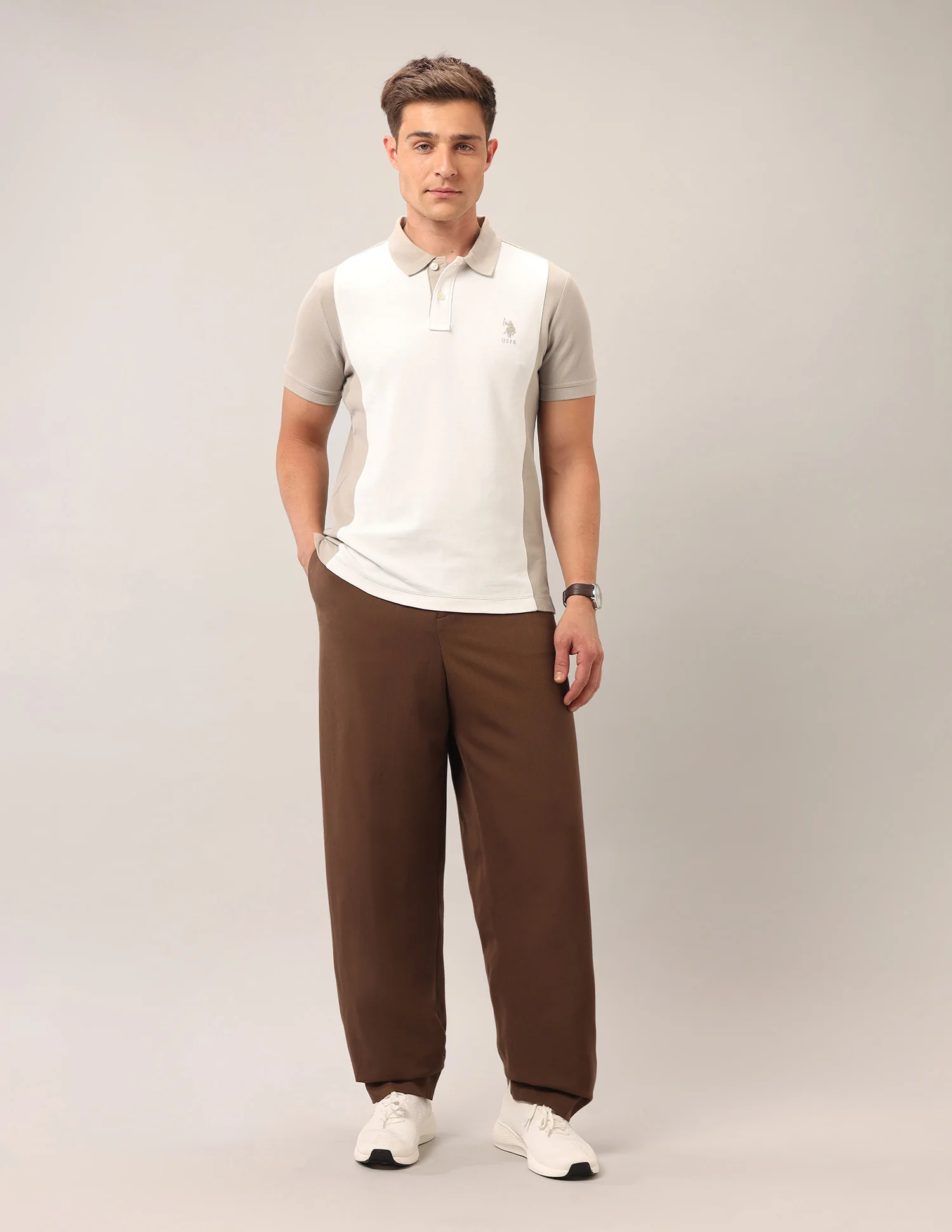 Pure Cotton Outdoor Polo Shirt - Image 3