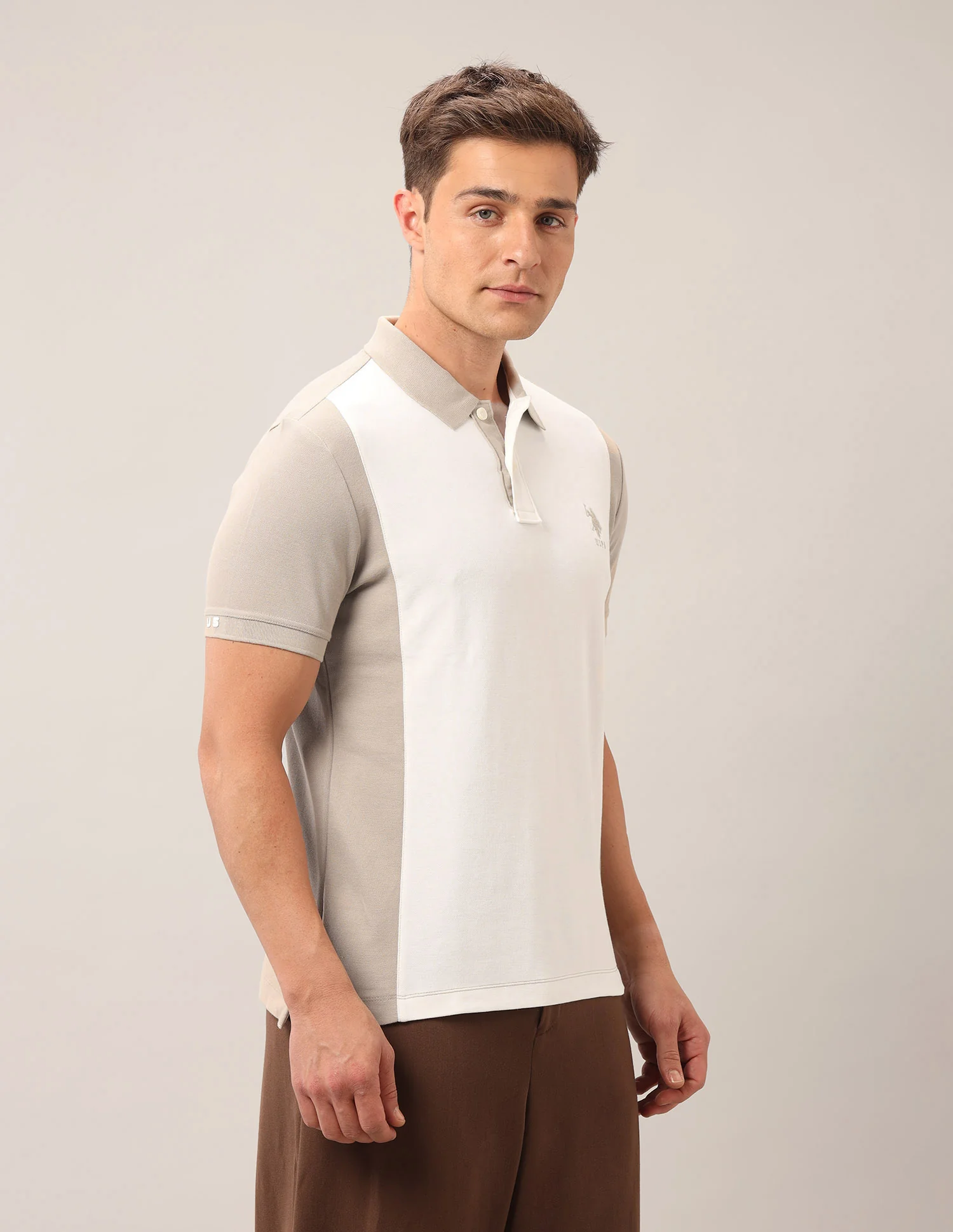 Pure Cotton Outdoor Polo Shirt - Image 4