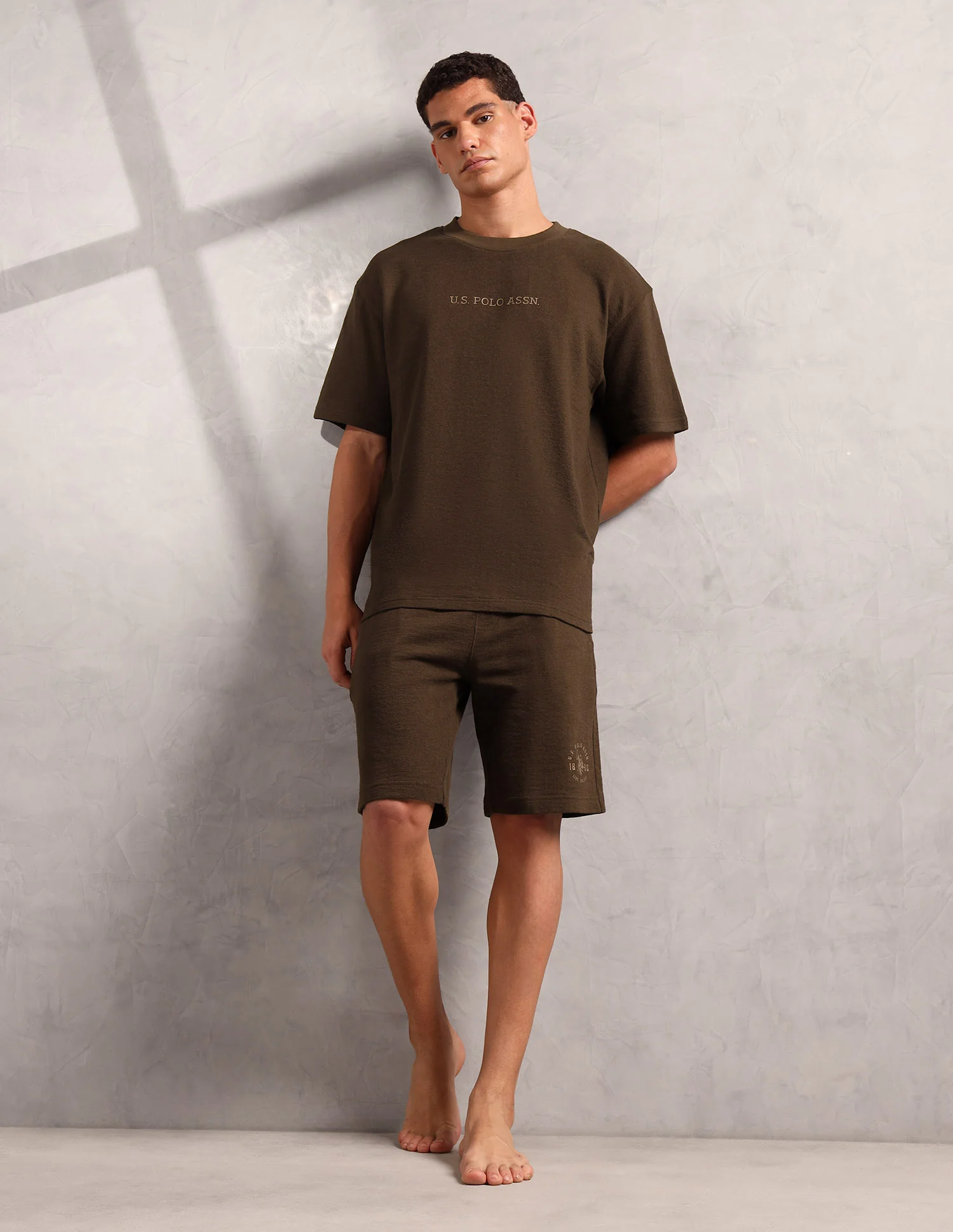 Pure Cotton Oversized Fit PE004 Lounge T-Shirt - Pack Of 1 - Image 3