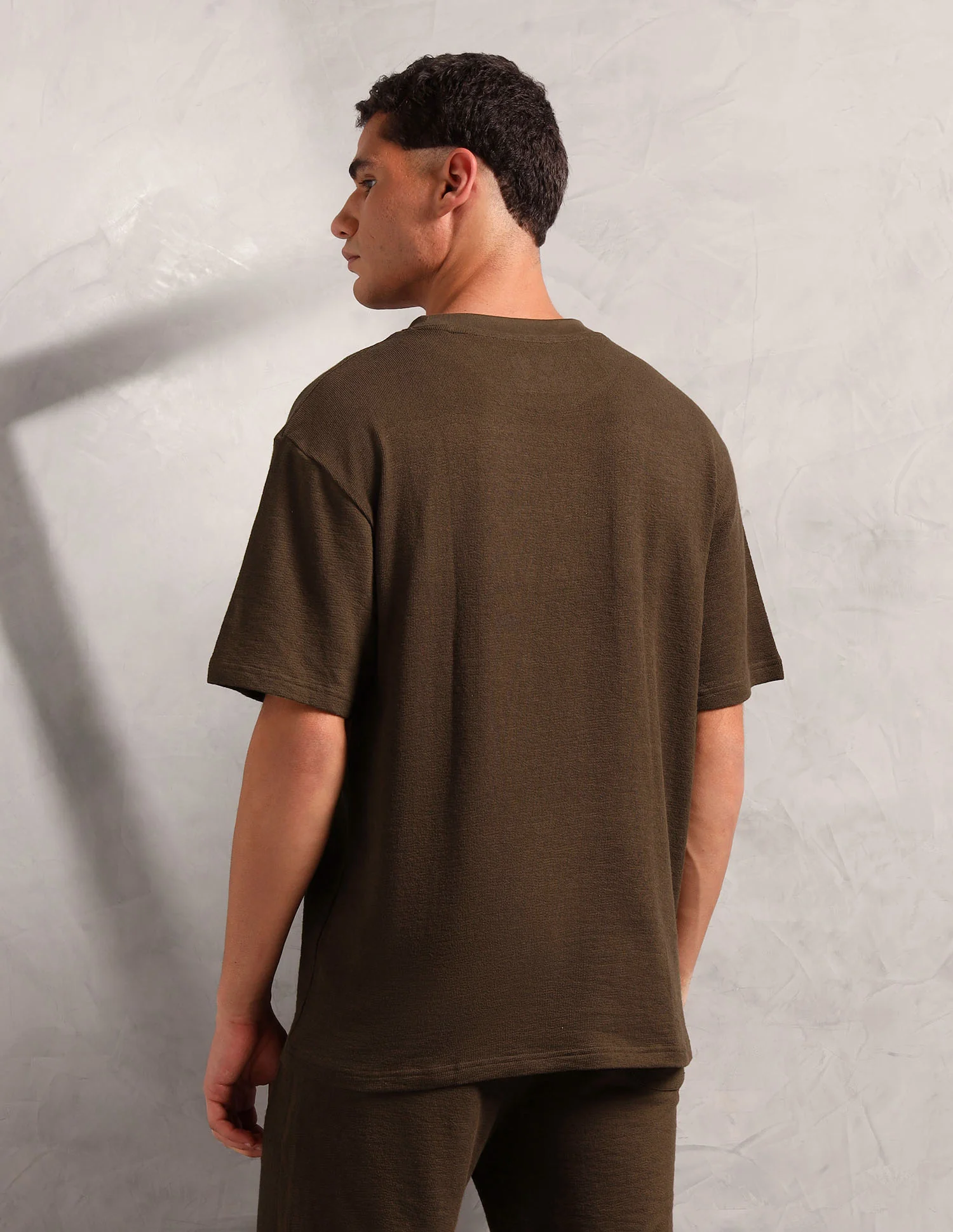 Pure Cotton Oversized Fit PE004 Lounge T-Shirt - Pack Of 1 - Image 5