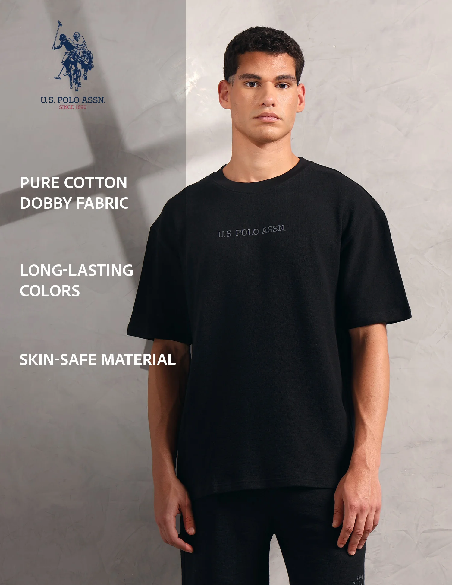 Pure Cotton Oversized Fit PE004 Lounge T-Shirt - Pack Of 1 - Image 9