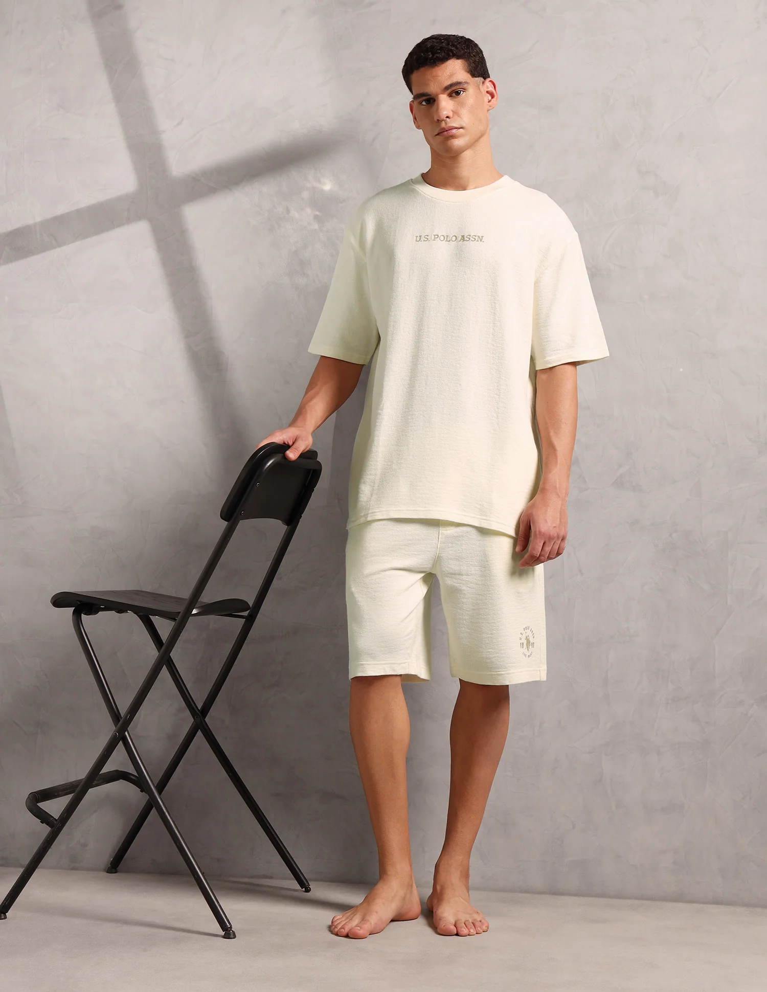 Pure Cotton Oversized Fit PE004 Lounge T-Shirt - Pack Of 1 - Image 3