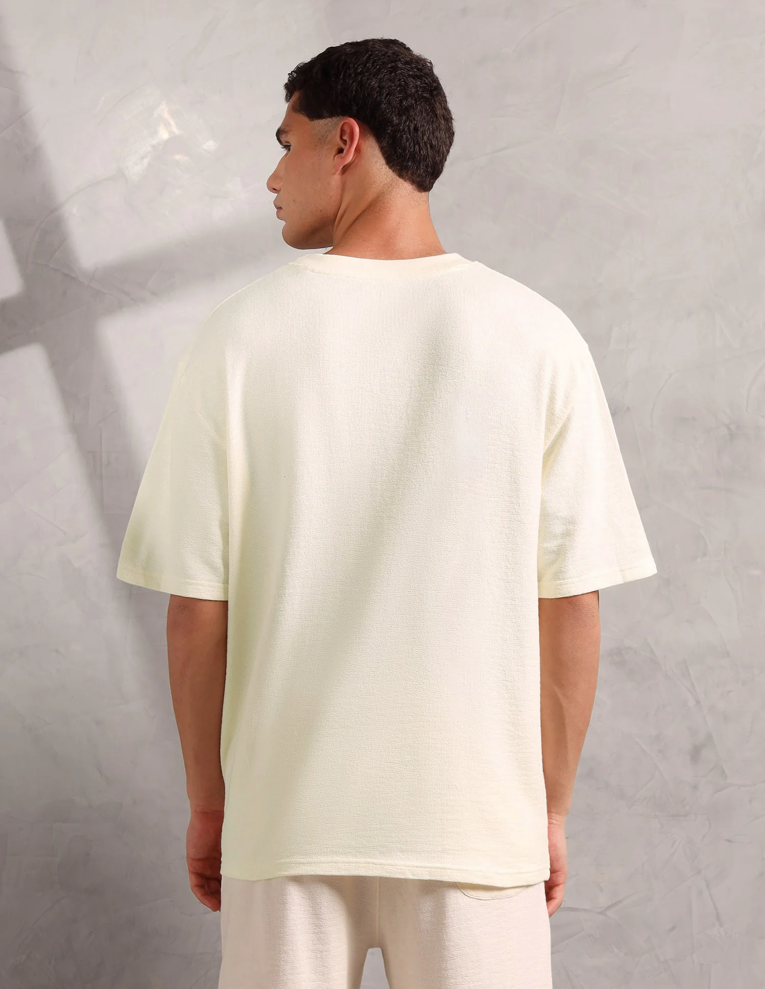 Pure Cotton Oversized Fit PE004 Lounge T-Shirt - Pack Of 1 - Image 5