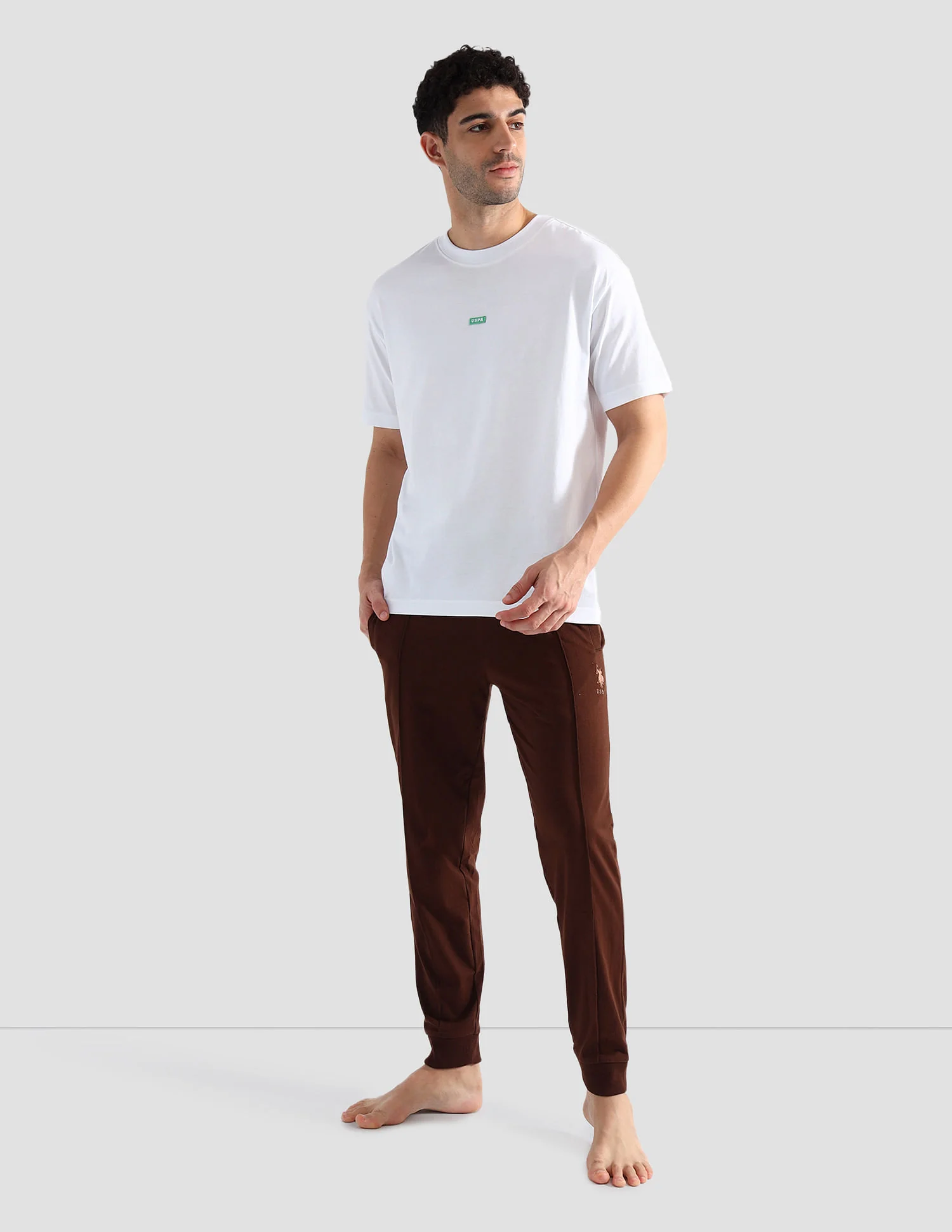 Pure Cotton Oversized OEE04 Lounge T-Shirt - Image 3