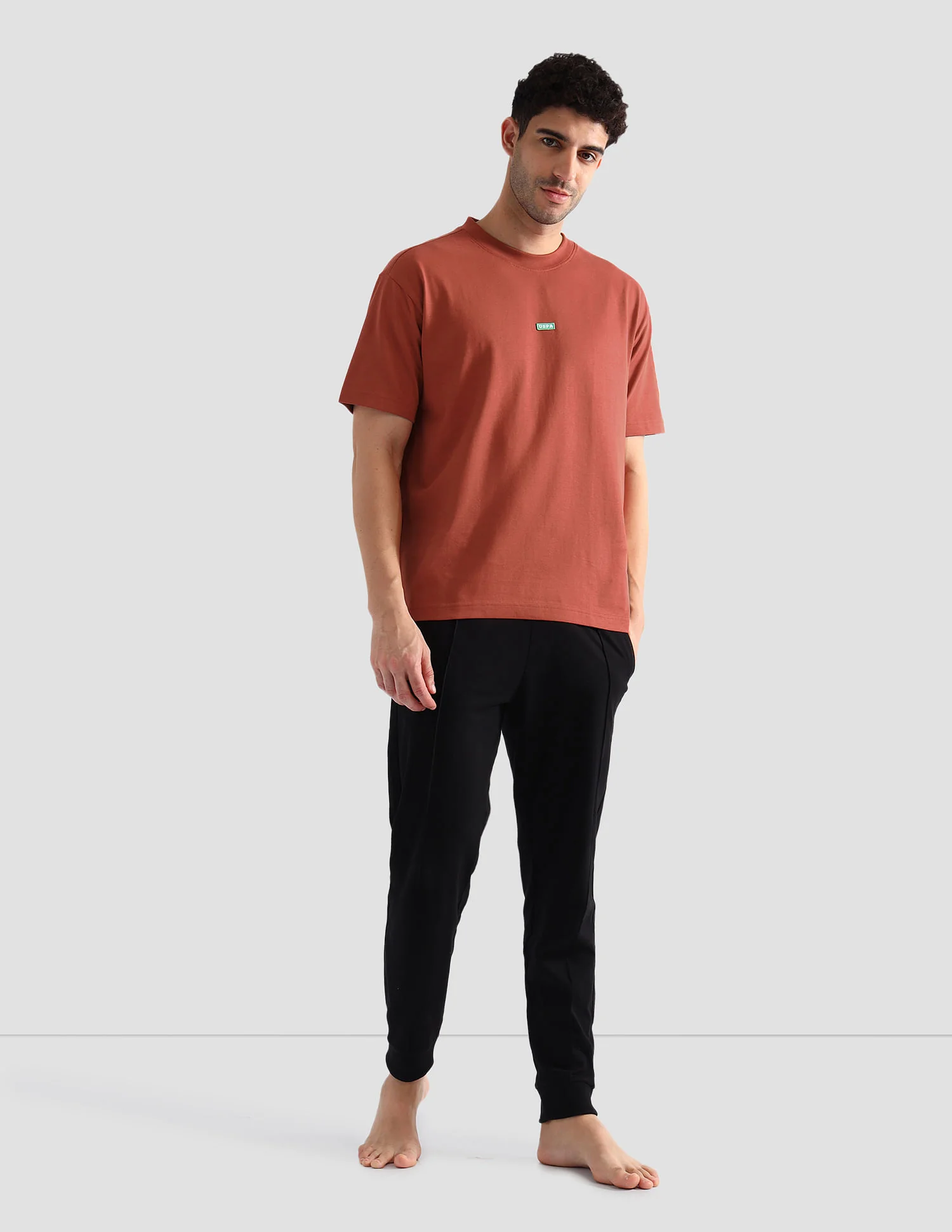 Pure Cotton Oversized OEE04 Lounge T-Shirt - Image 3
