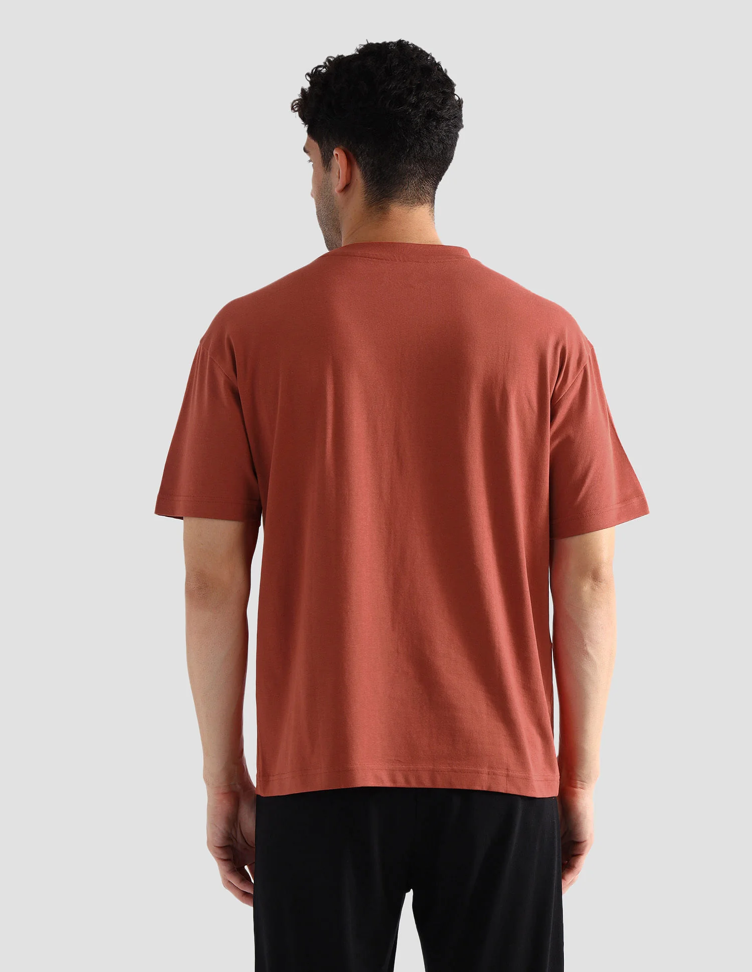 Pure Cotton Oversized OEE04 Lounge T-Shirt - Image 5