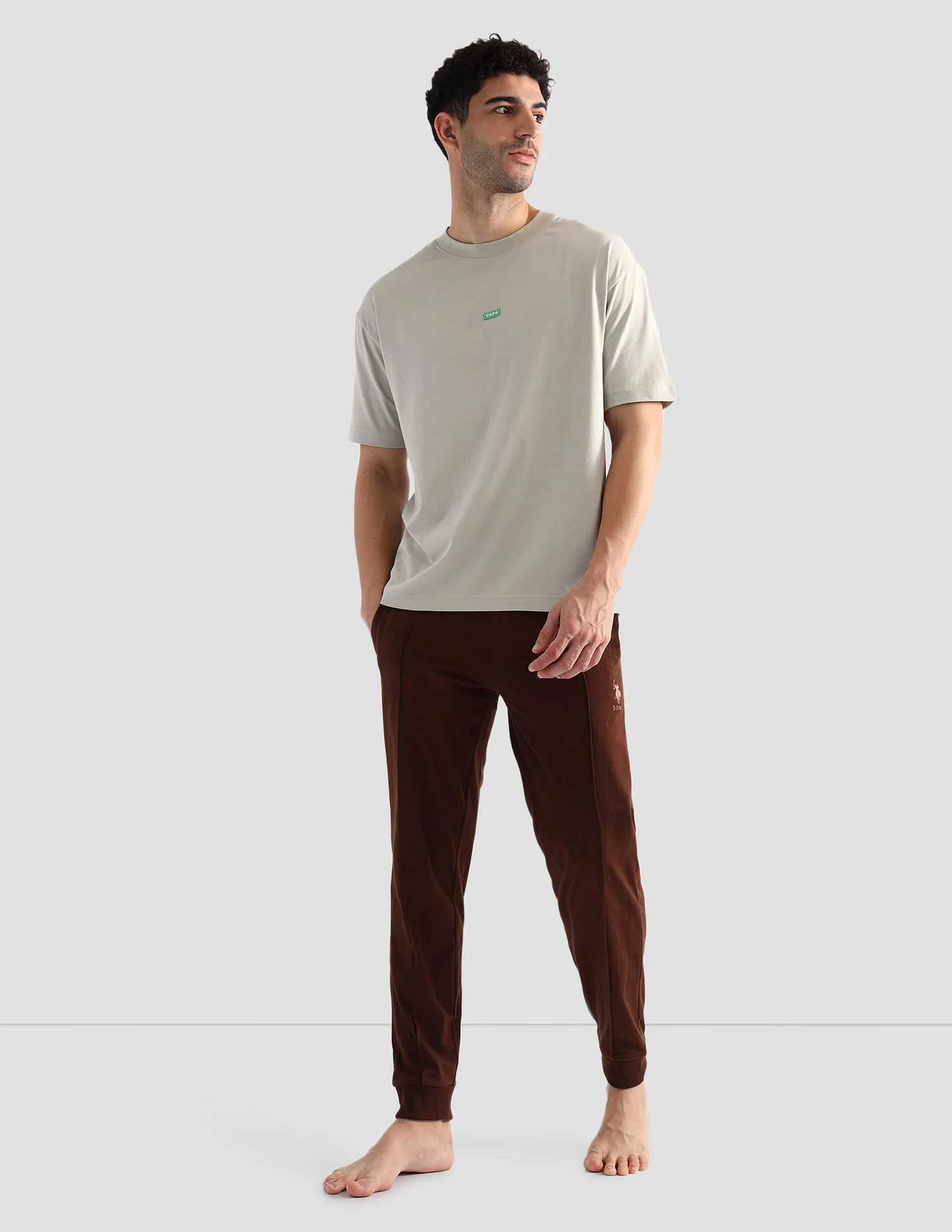 Pure Cotton Oversized OEE04 Lounge T-Shirt - Image 3