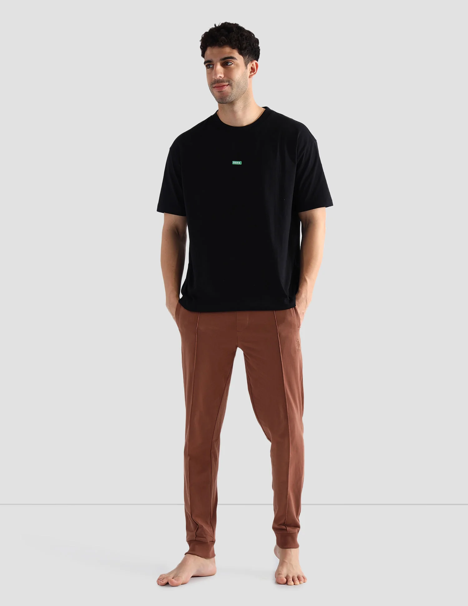 Pure Cotton Oversized OEE04 Lounge T-Shirt - Image 3