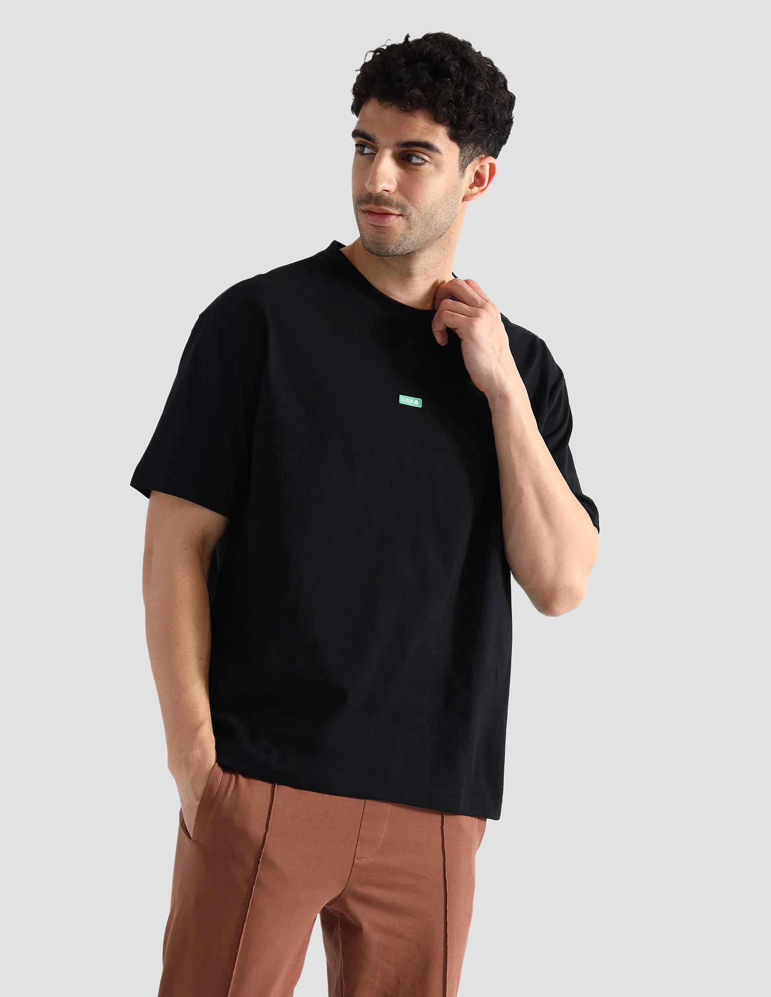 Pure Cotton Oversized OEE04 Lounge T-Shirt - Image 4