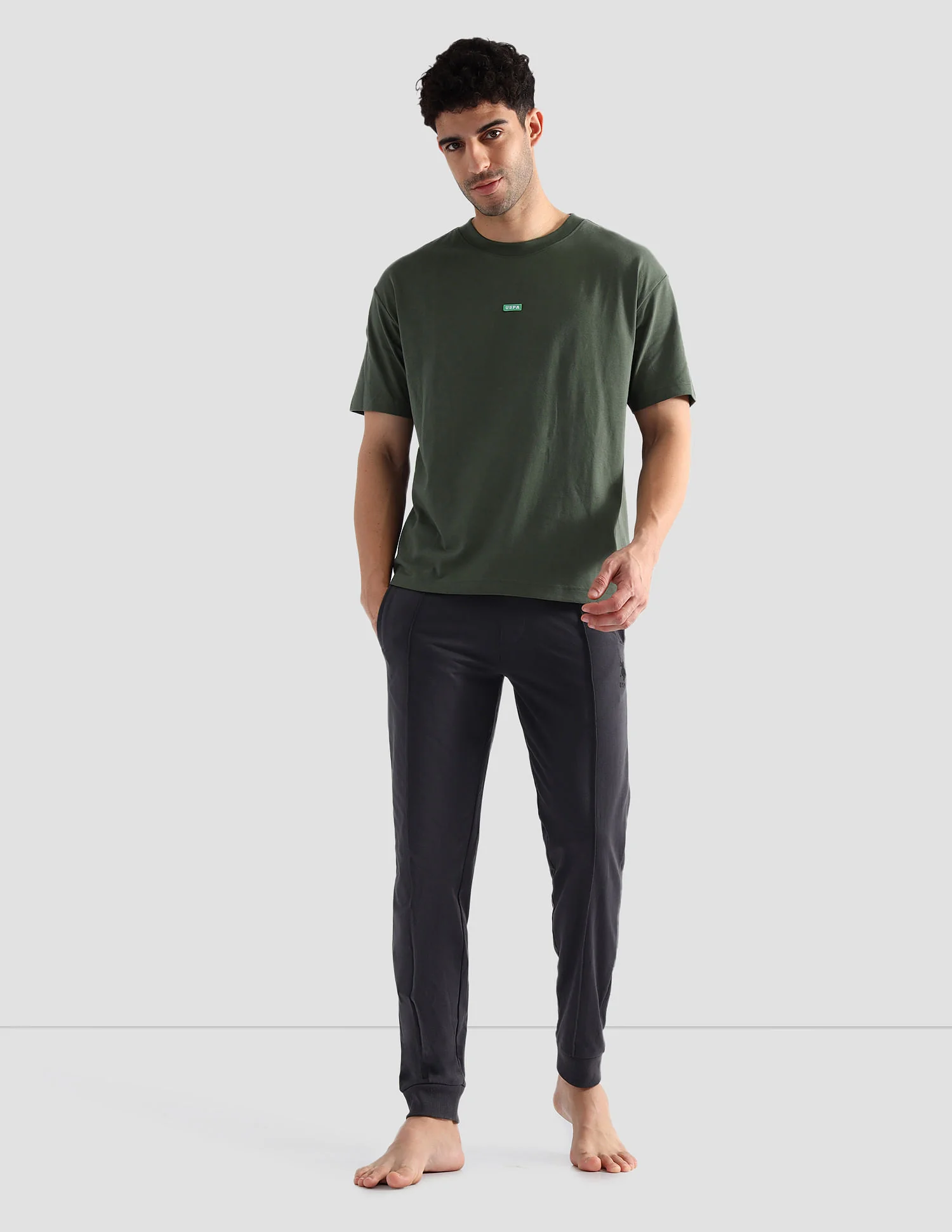 Pure Cotton Oversized OEE04 Lounge T-Shirt - Image 3