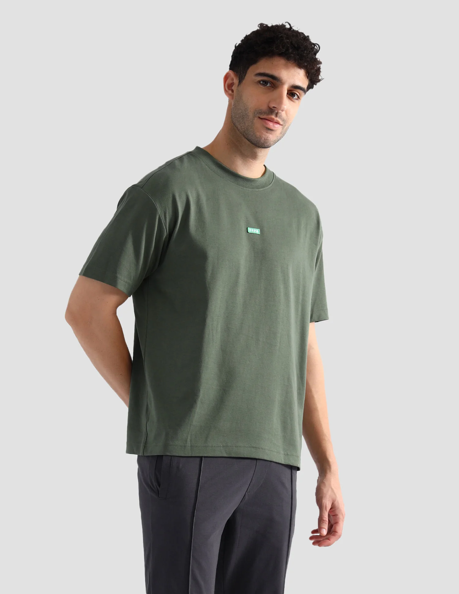 Pure Cotton Oversized OEE04 Lounge T-Shirt - Image 4