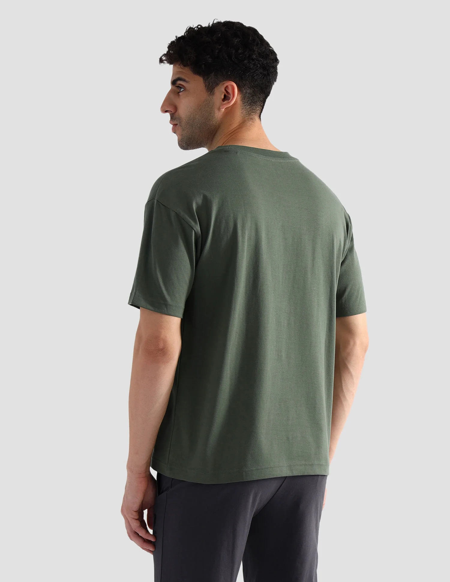 Pure Cotton Oversized OEE04 Lounge T-Shirt - Image 5
