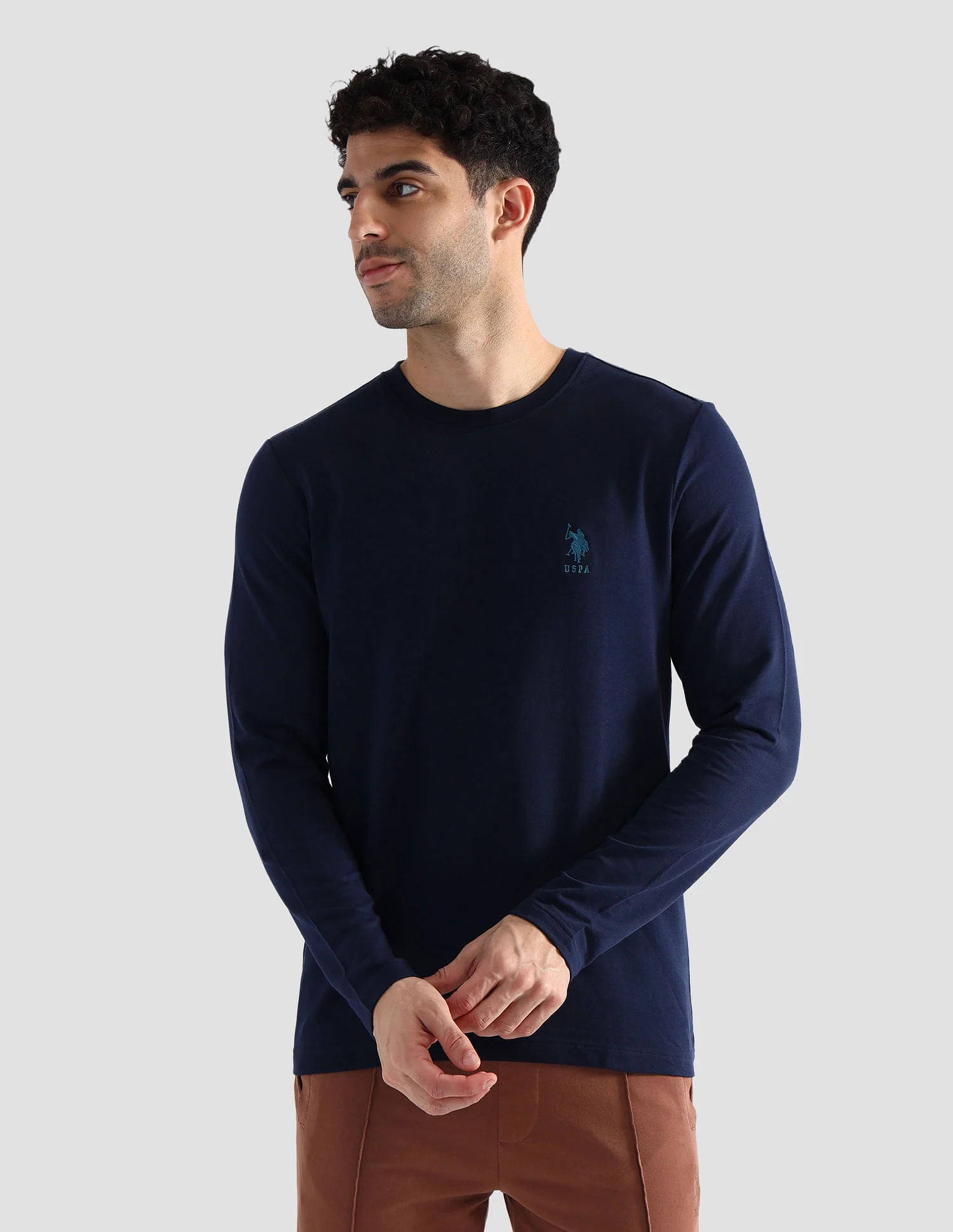 Round Neck Pure Cotton Lounge T-Shirt - Image 6