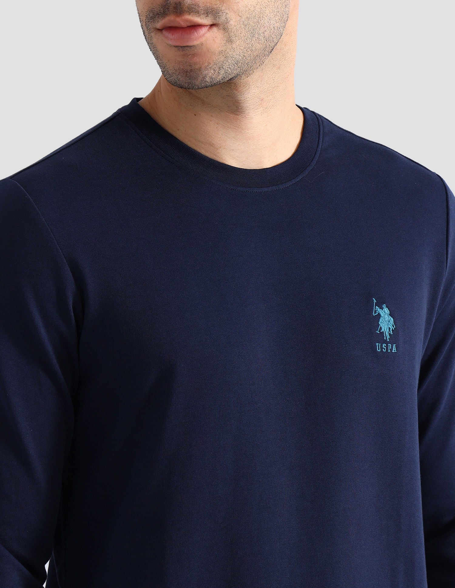 Round Neck Pure Cotton Lounge T-Shirt - Image 7