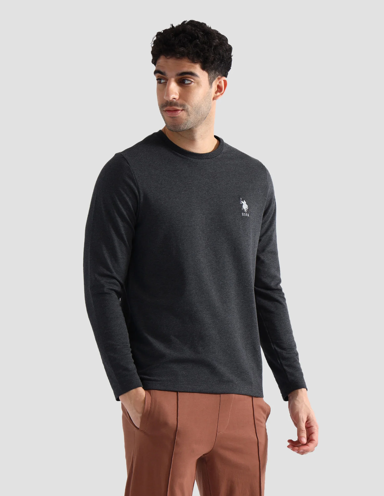 Round Neck Pure Cotton Lounge T-Shirt - Image 4