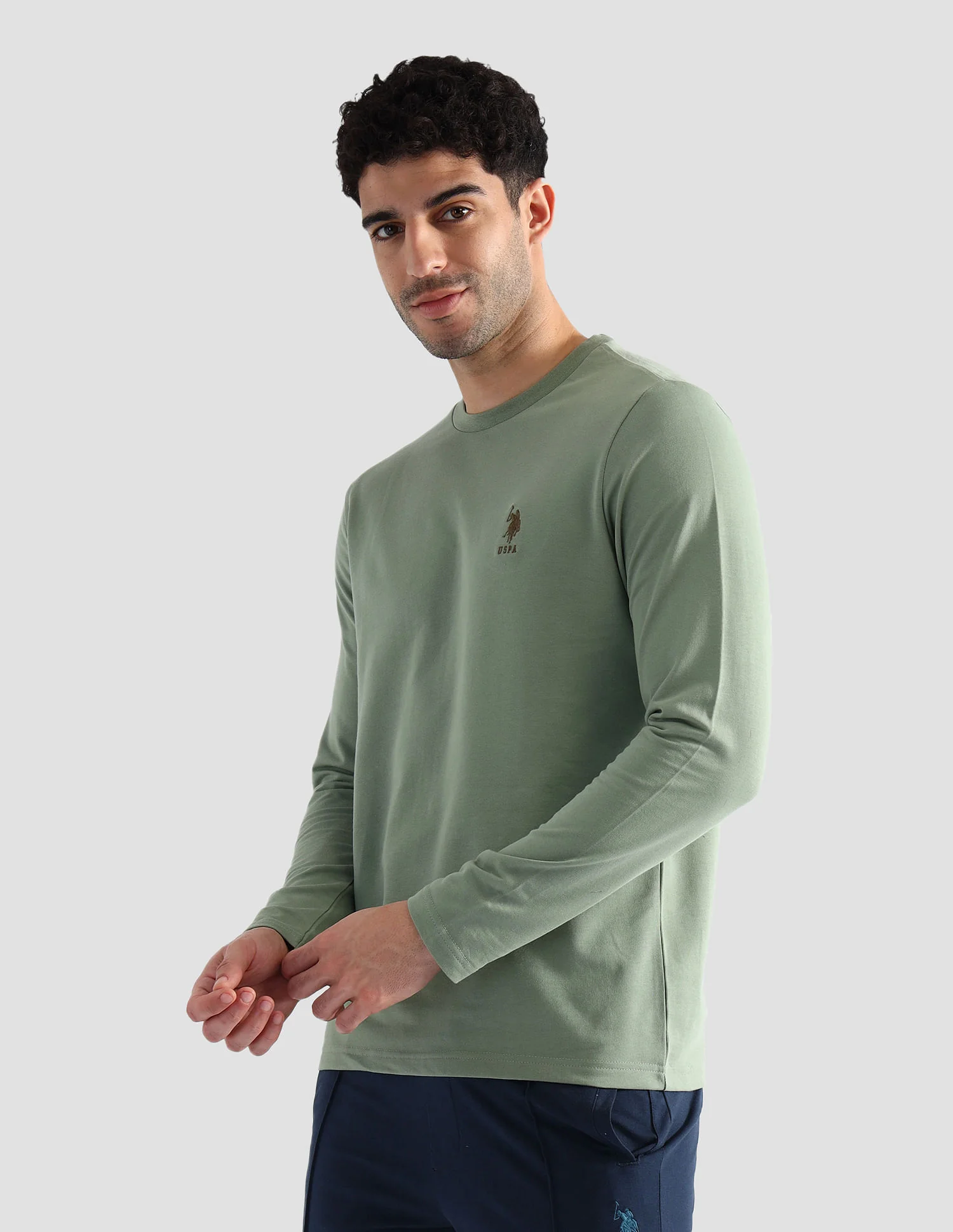 Round Neck Pure Cotton Lounge T-Shirt - Image 4