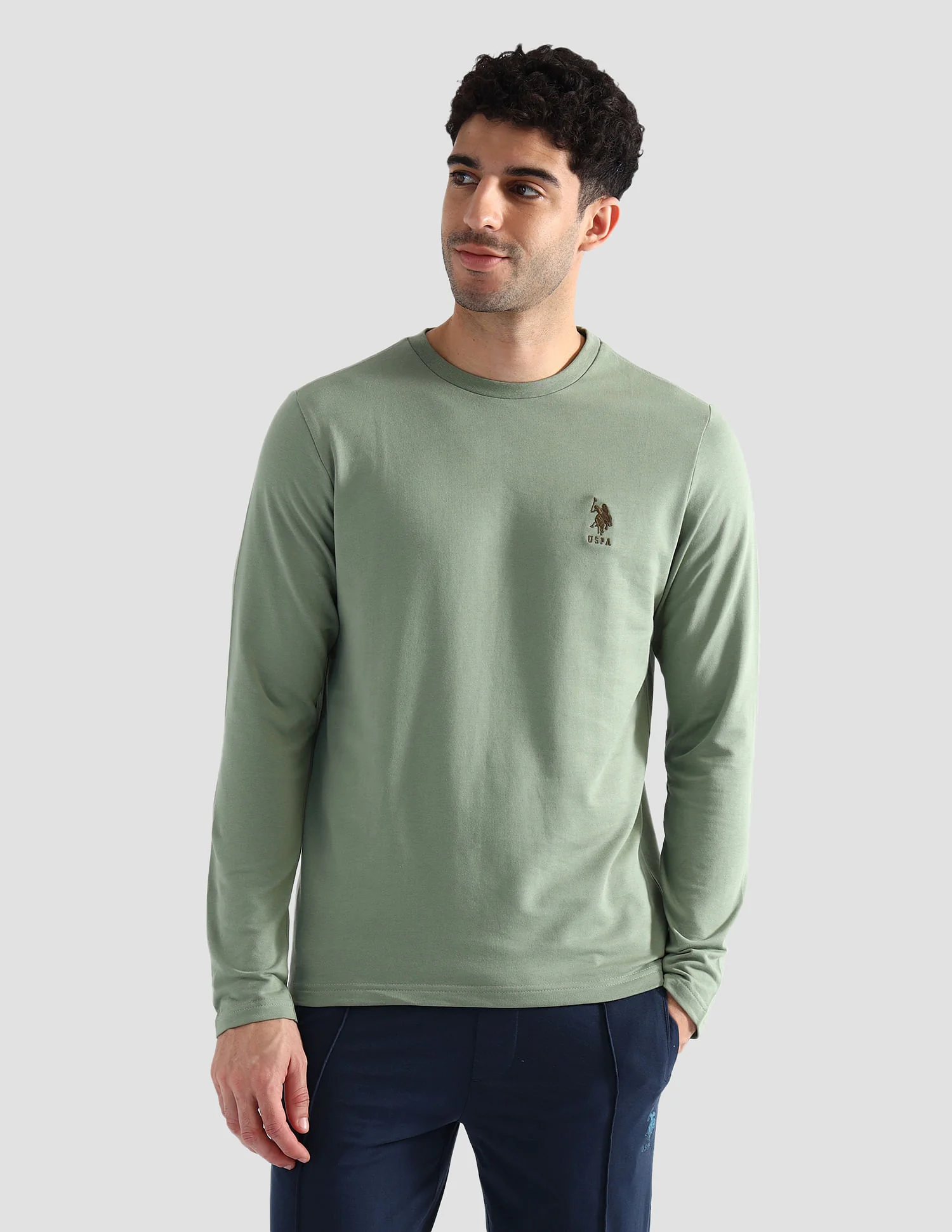 Round Neck Pure Cotton Lounge T-Shirt - Image 6