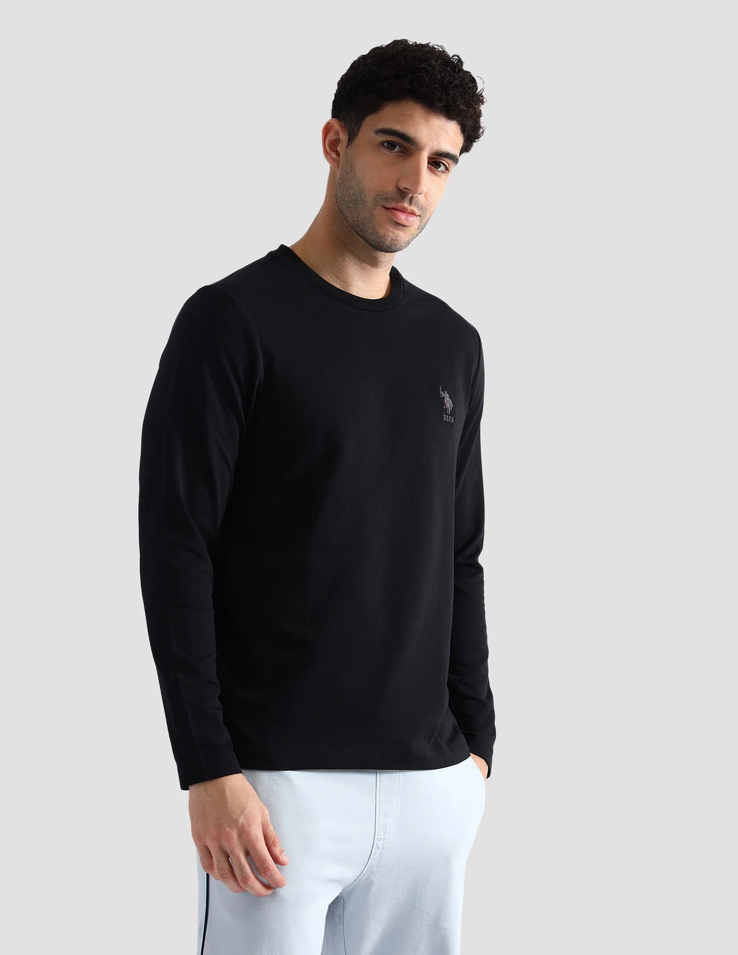 Round Neck Cotton Lounge T-Shirt - Image 4