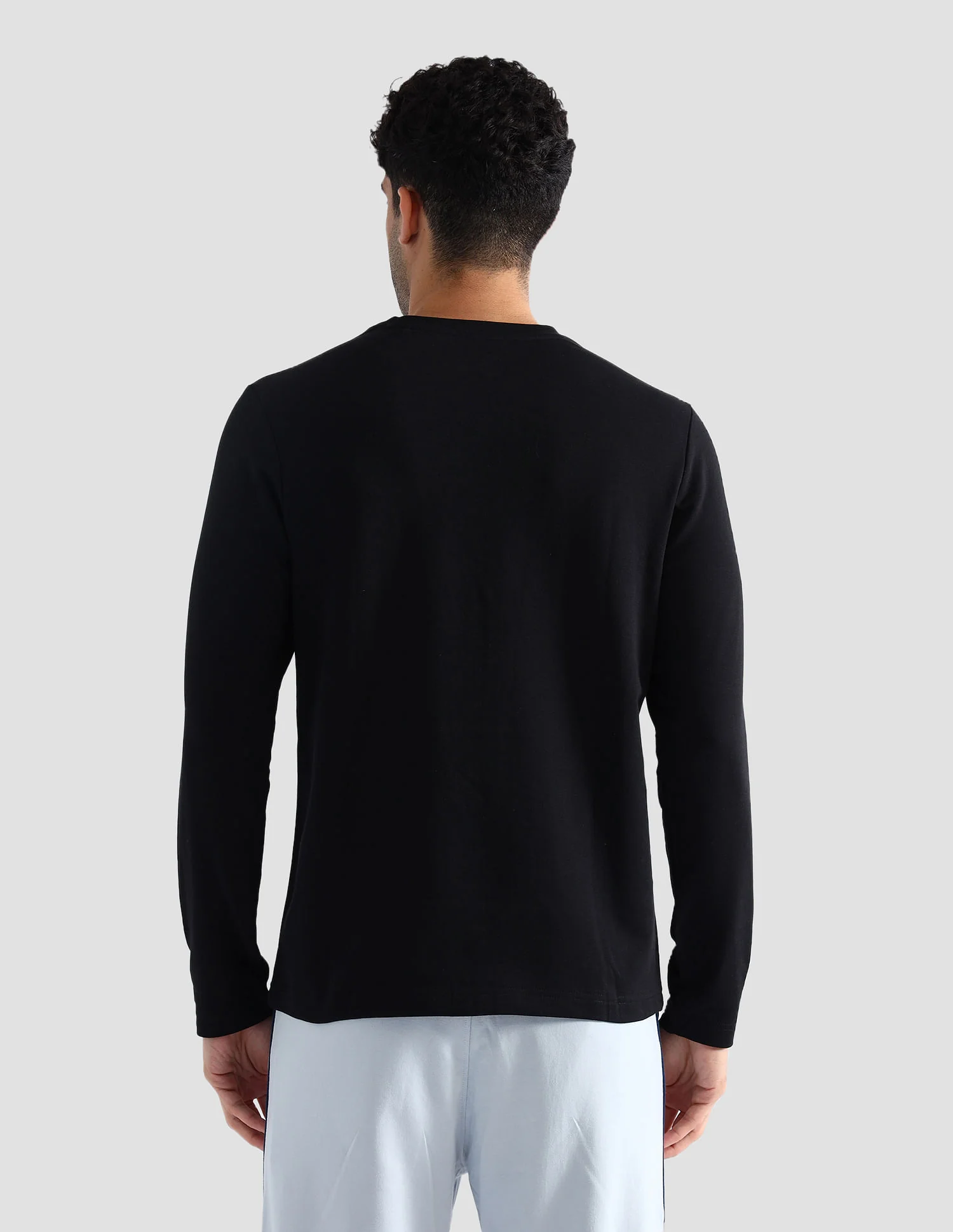 Round Neck Cotton Lounge T-Shirt - Image 5
