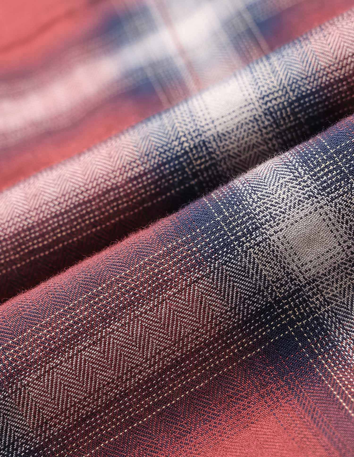 Pure Cotton Plaid Checked Shirt - Image 2