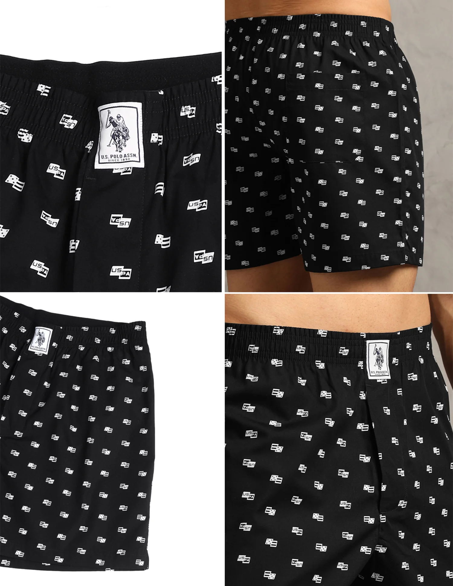 Pure Cotton Printed I657-PR Boxers - Pack Of 1 - Image 11