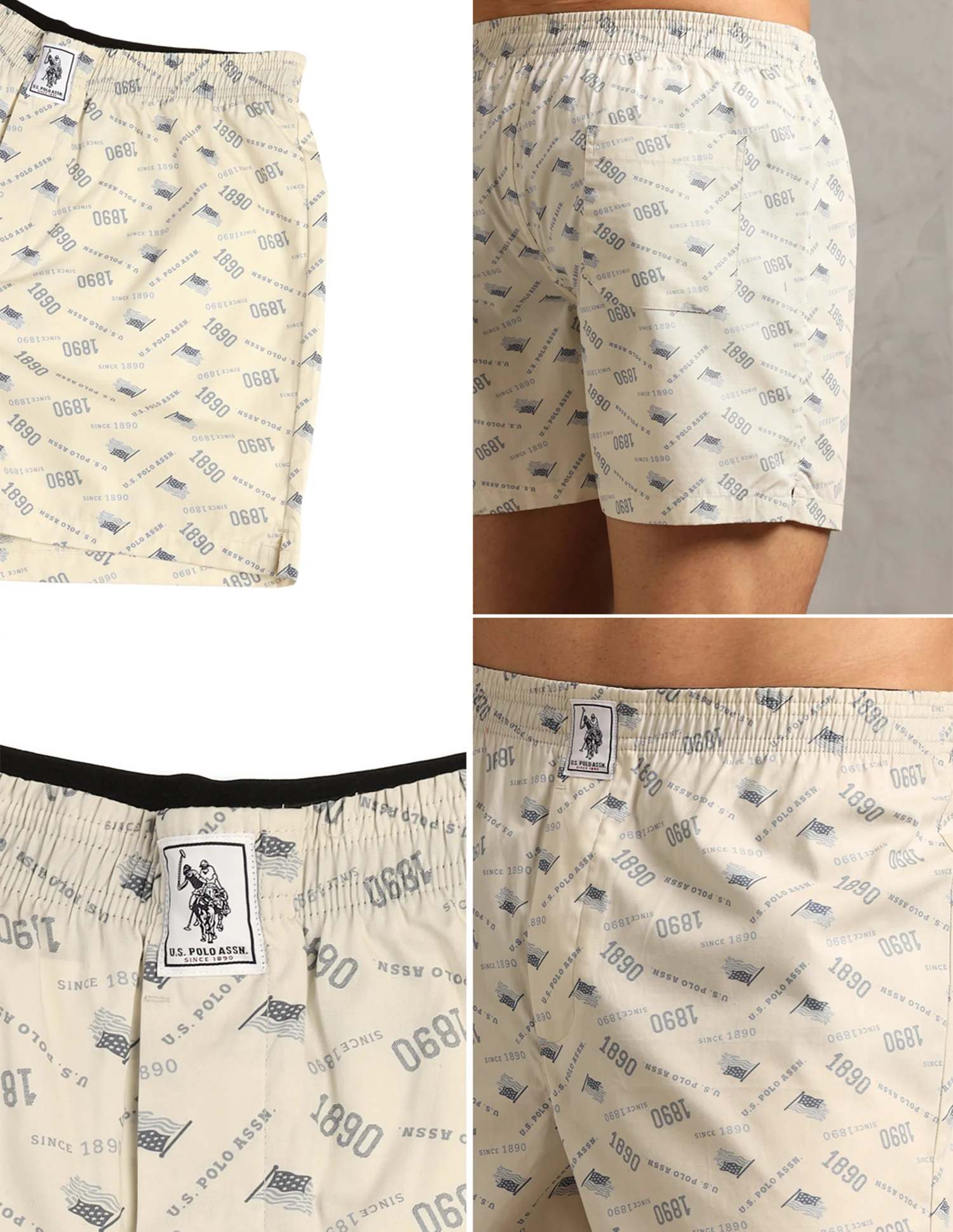 Pure Cotton Printed I657-PR Boxers - Pack Of 1 - Image 11
