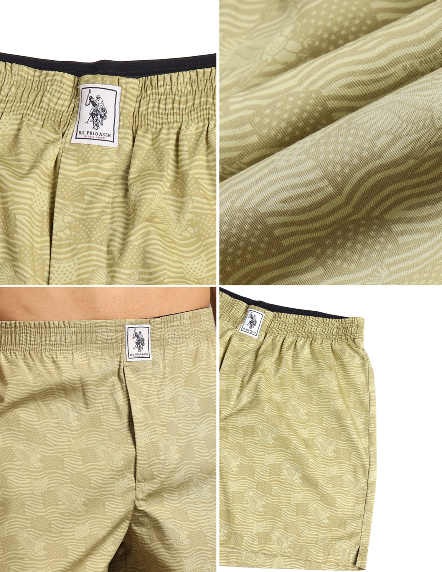 Pure Cotton Printed I657-PR Boxers - Pack Of 1 - Image 10