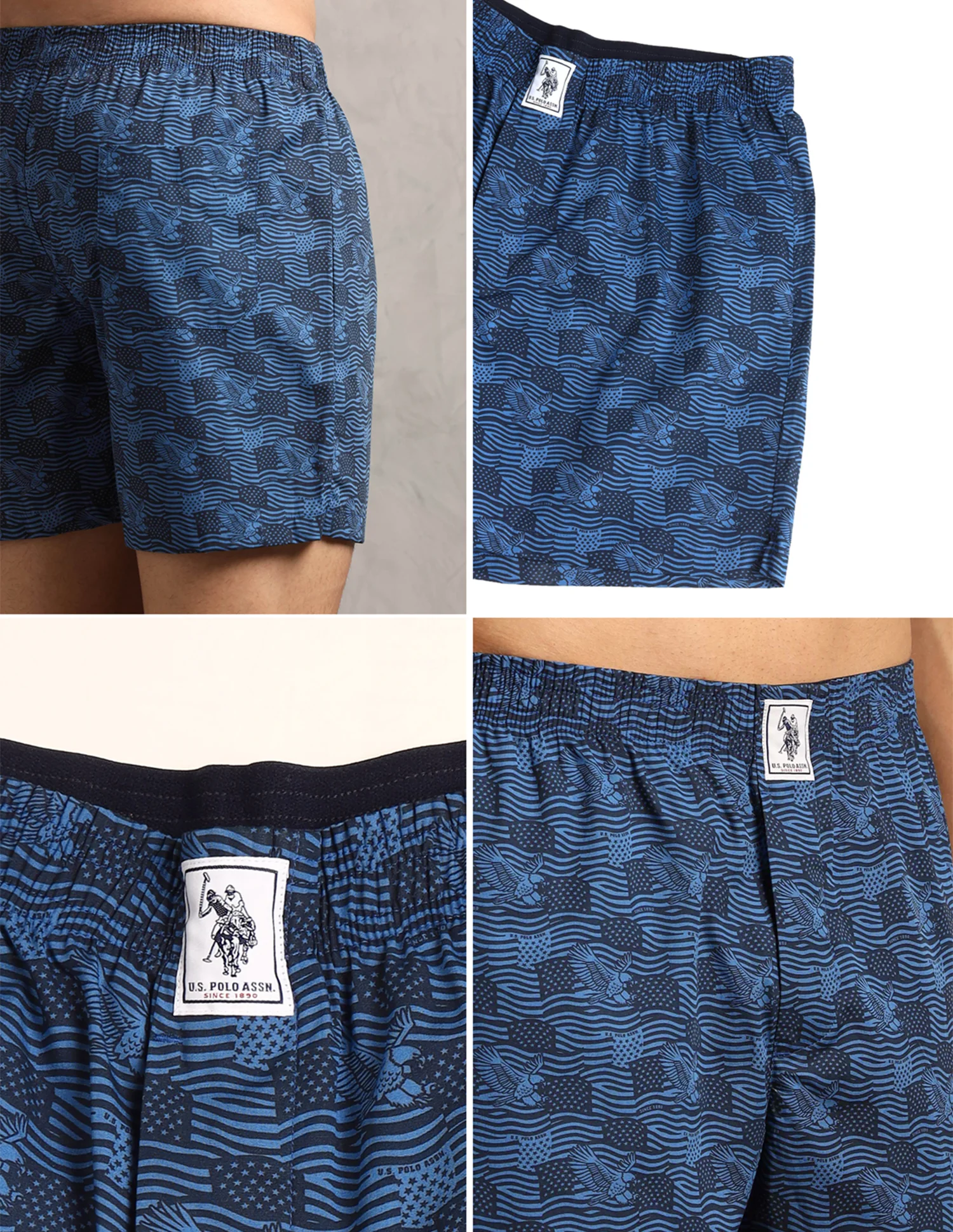 Pure Cotton Printed I657-PR Boxers - Pack Of 1 - Image 11
