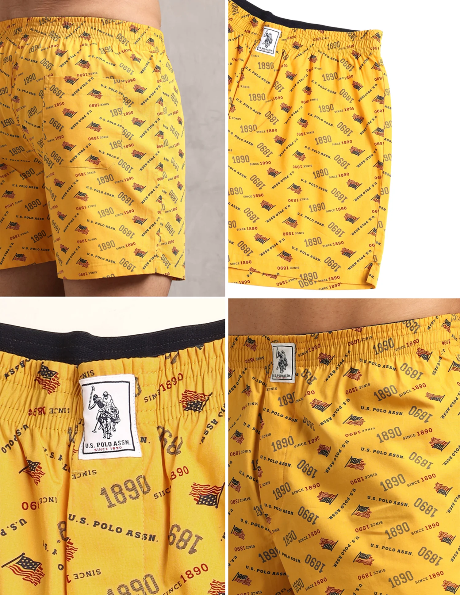 Pure Cotton Printed I657-PR Boxers - Pack Of 1 - Image 11