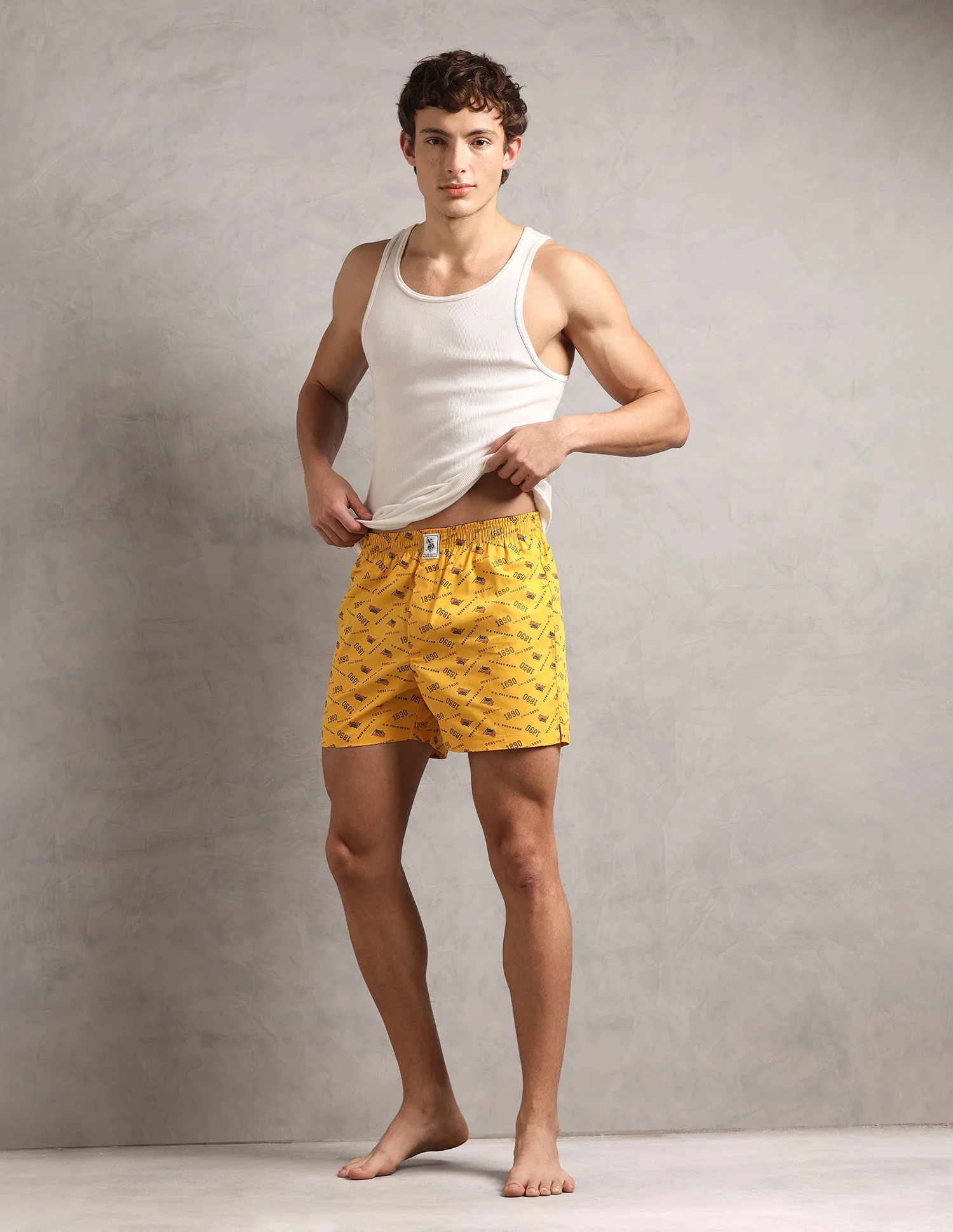 Pure Cotton Printed I657-PR Boxers - Pack Of 1 - Image 3