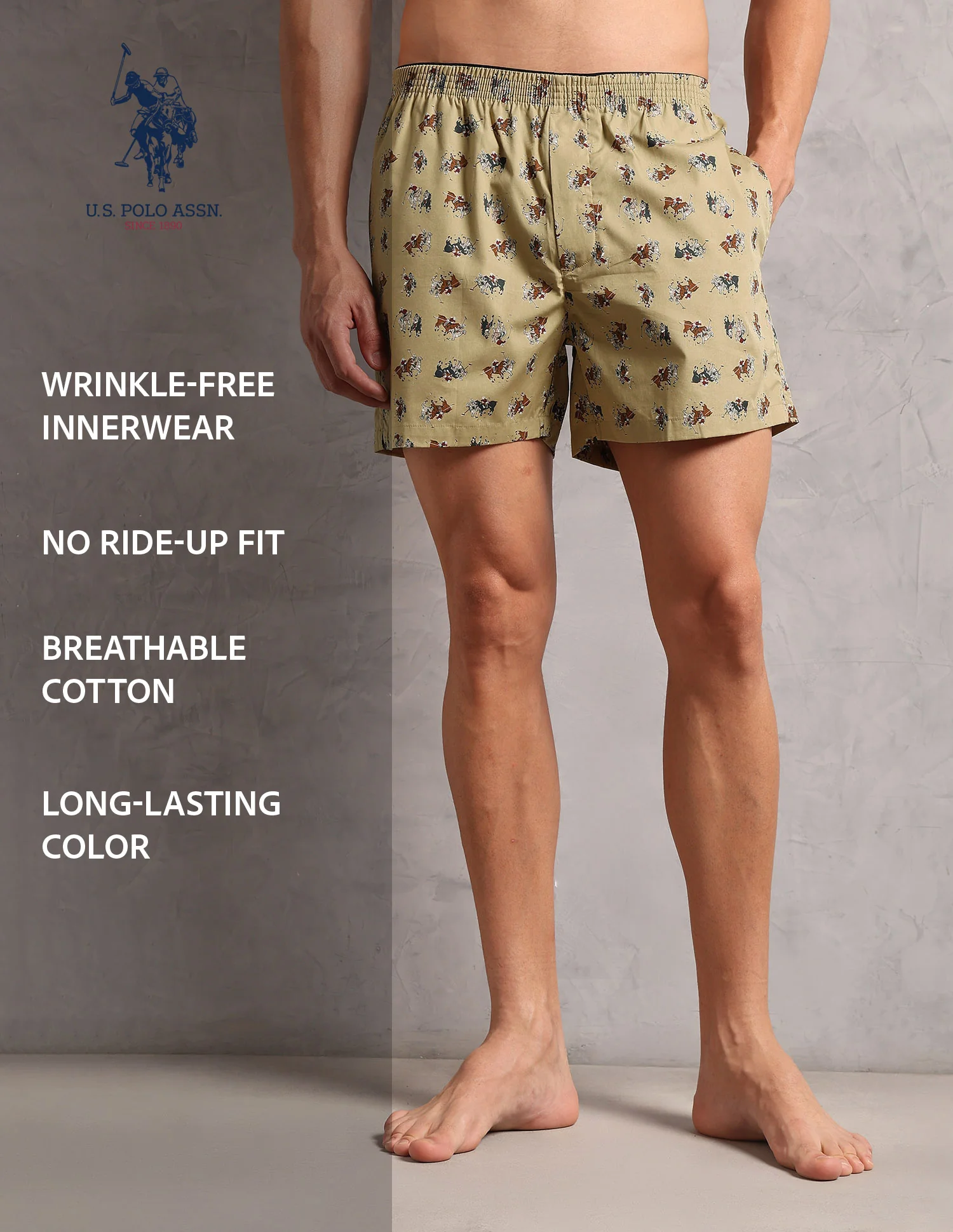 Pure Cotton Printed OEX11 Boxers - Pack Of 1 - Image 9