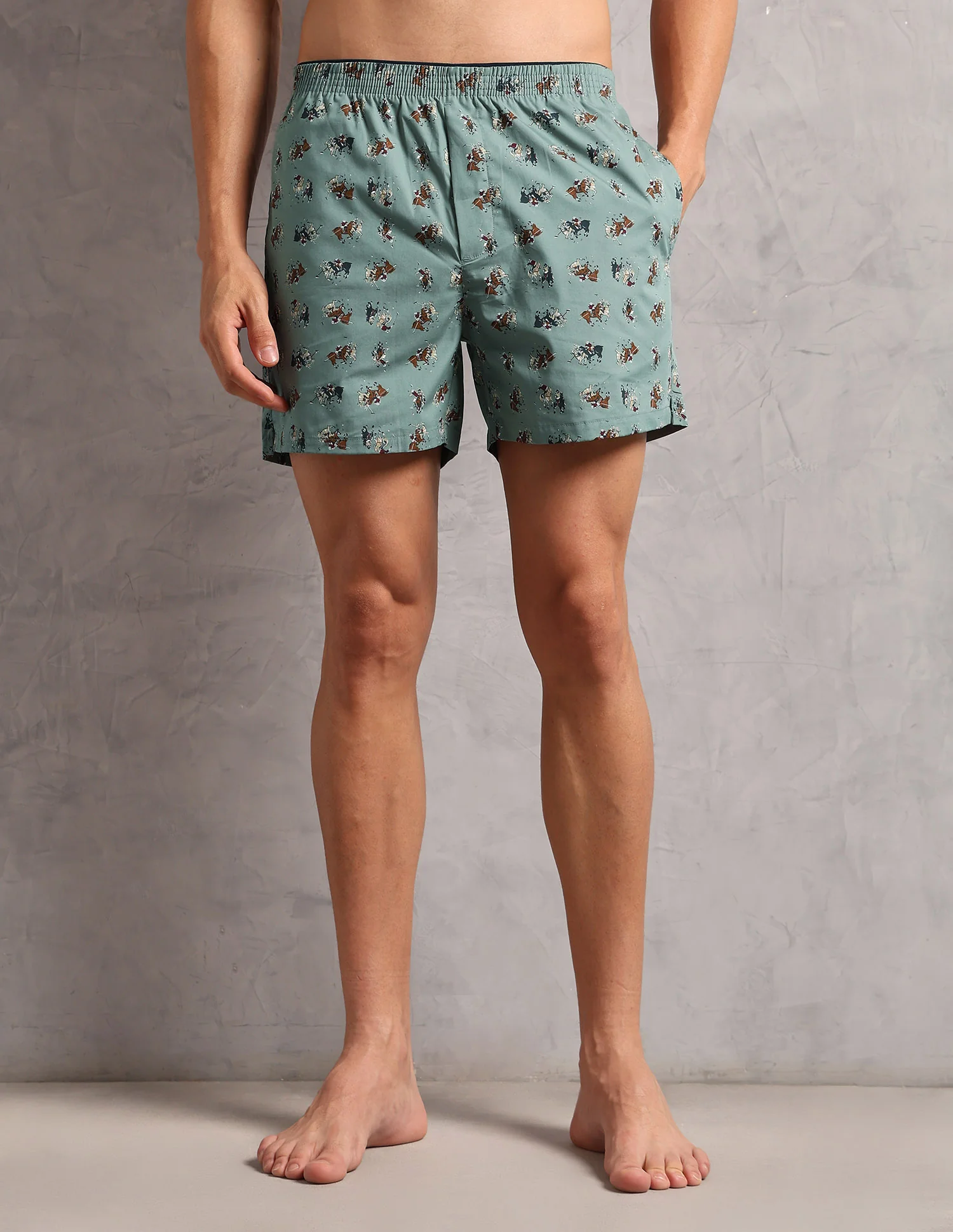 Pure Cotton Printed OEX11 Boxers - Pack Of 1 - Image 6
