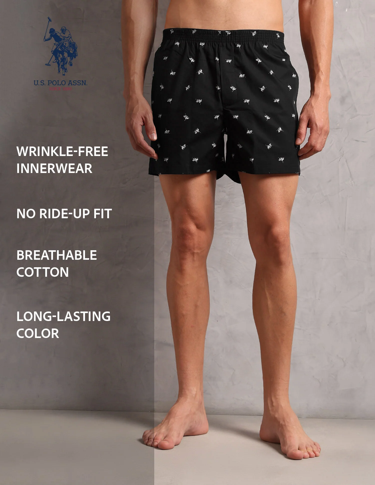 Pure Cotton Printed OEX11 Boxers - Pack Of 1 - Image 9