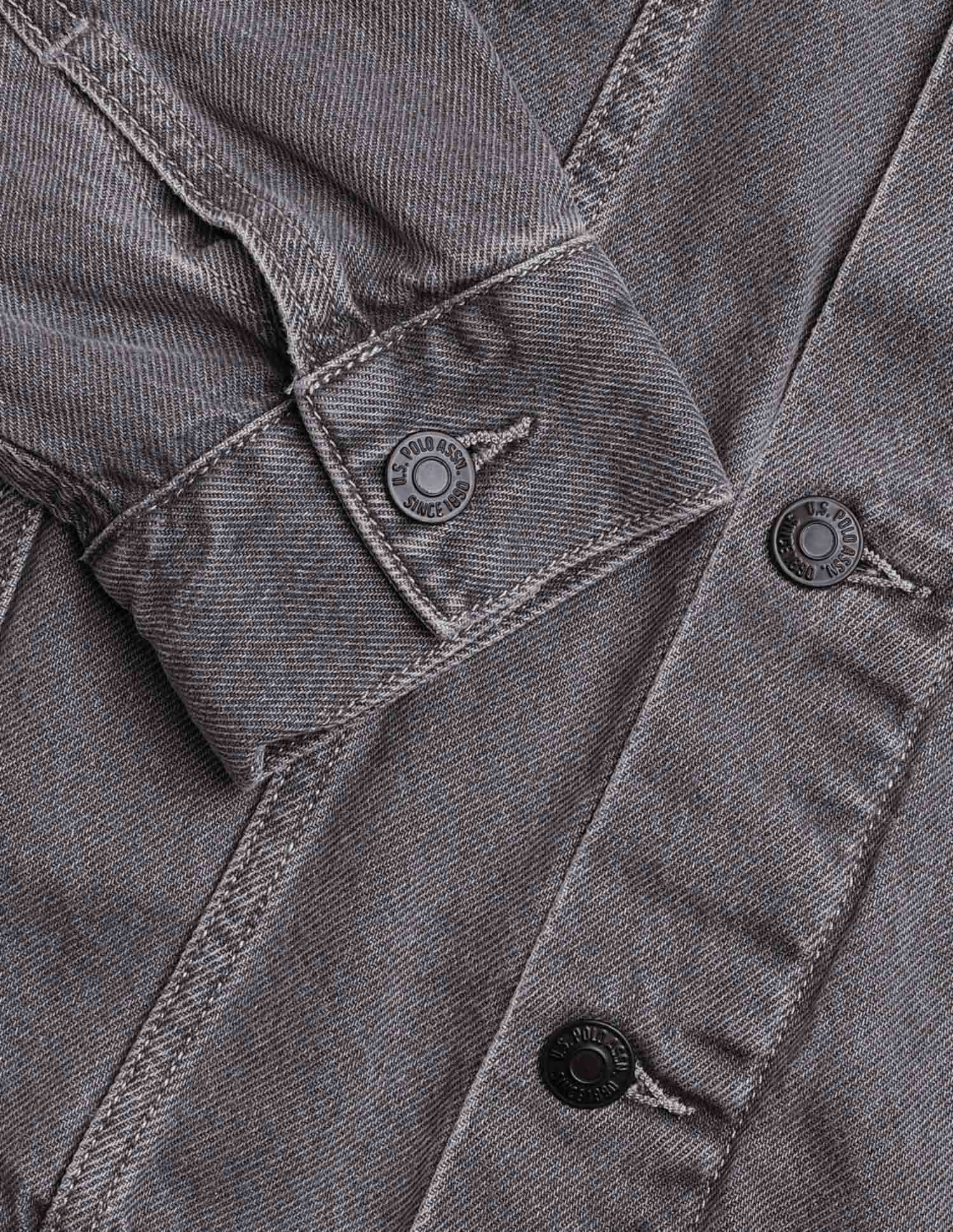 Pure Cotton Regular Fit Denim Jacket - Image 8