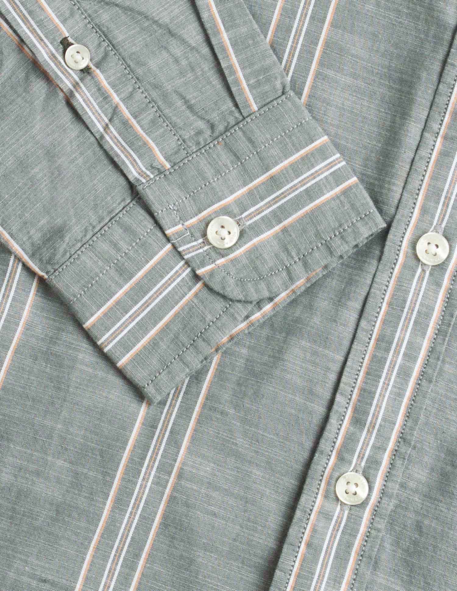 Pure Cotton Regular Fit Mandarin Shirt - Image 8
