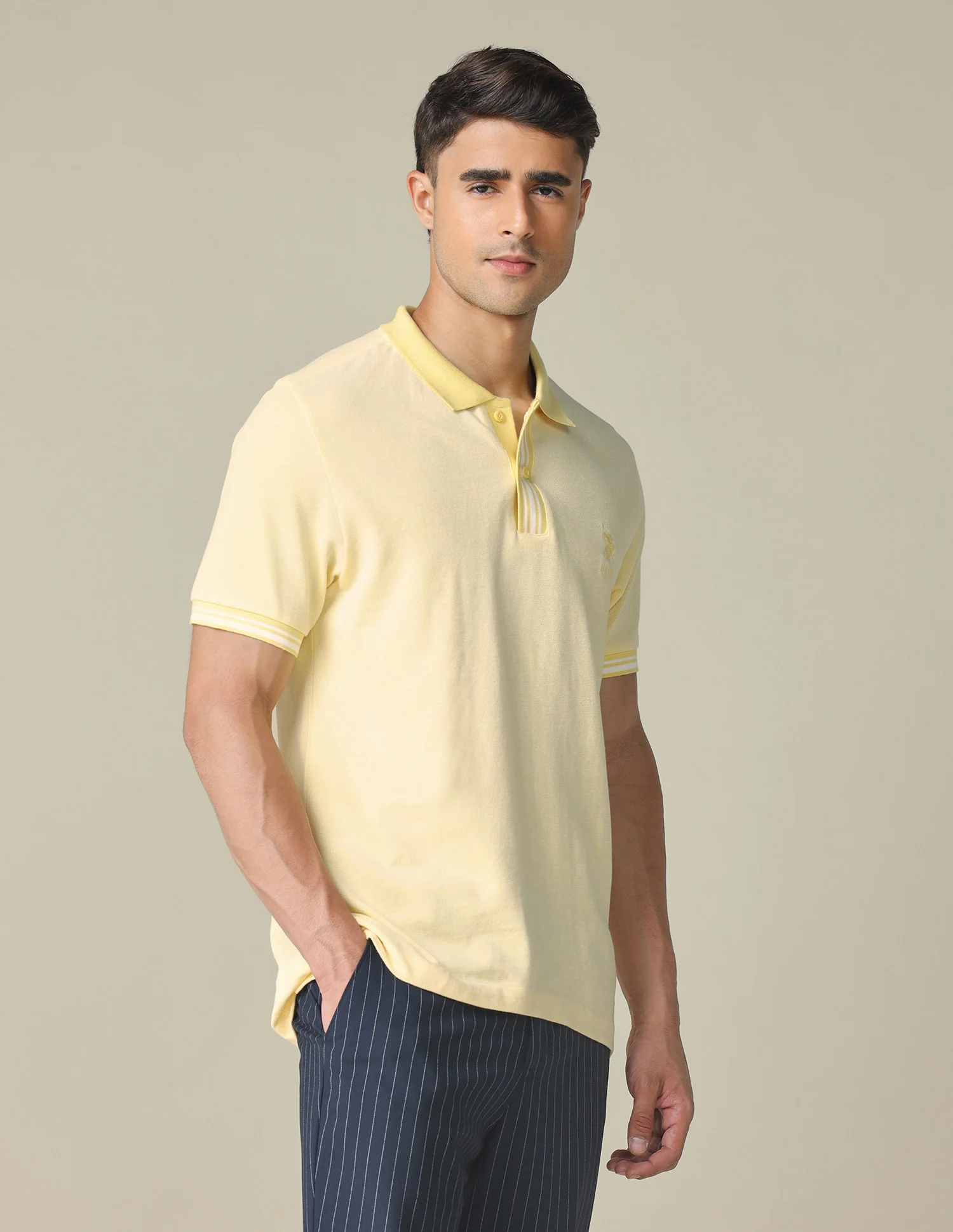Pure Cotton Regular Fit Polo Shirt - Image 4