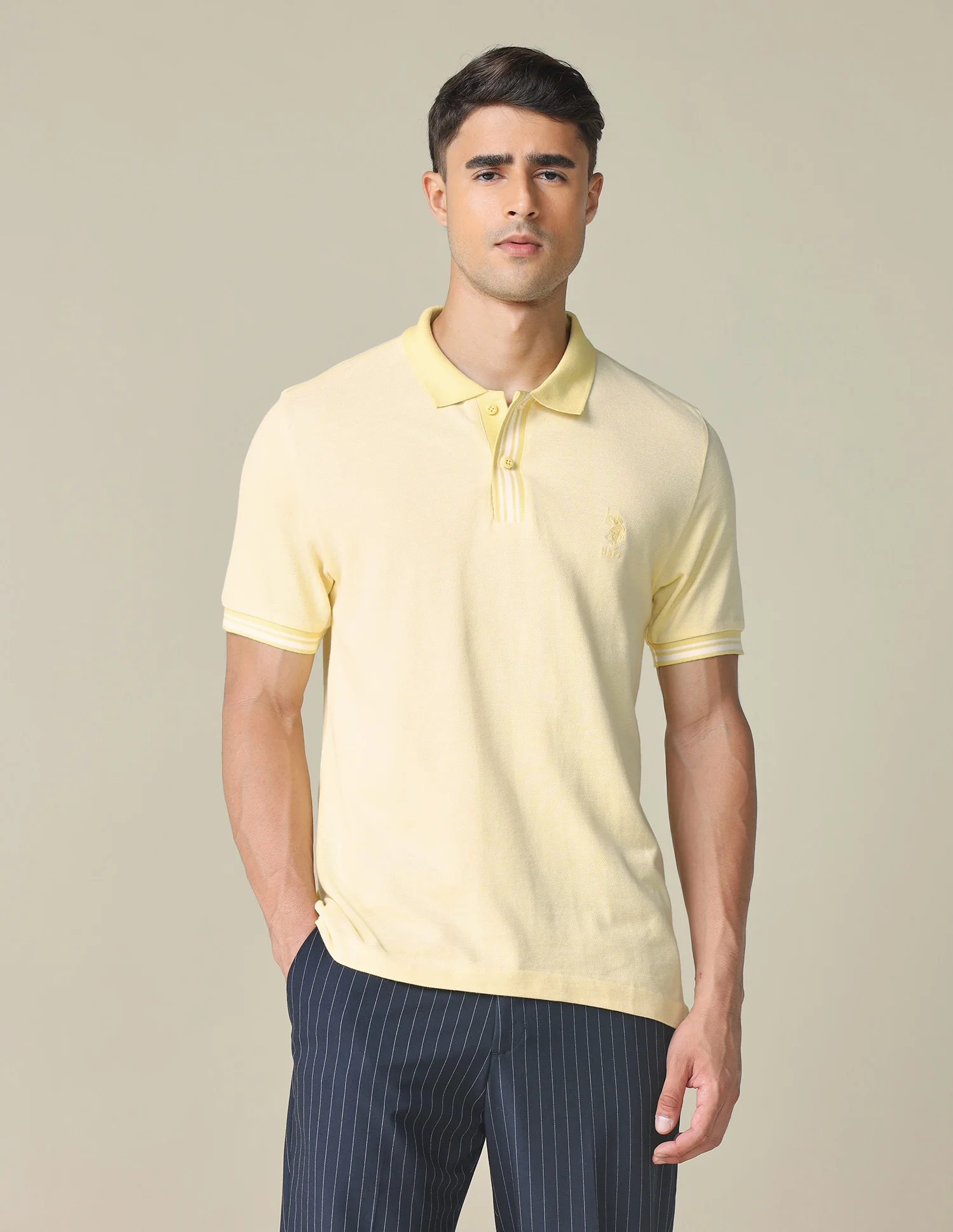 Pure Cotton Regular Fit Polo Shirt - Image 6